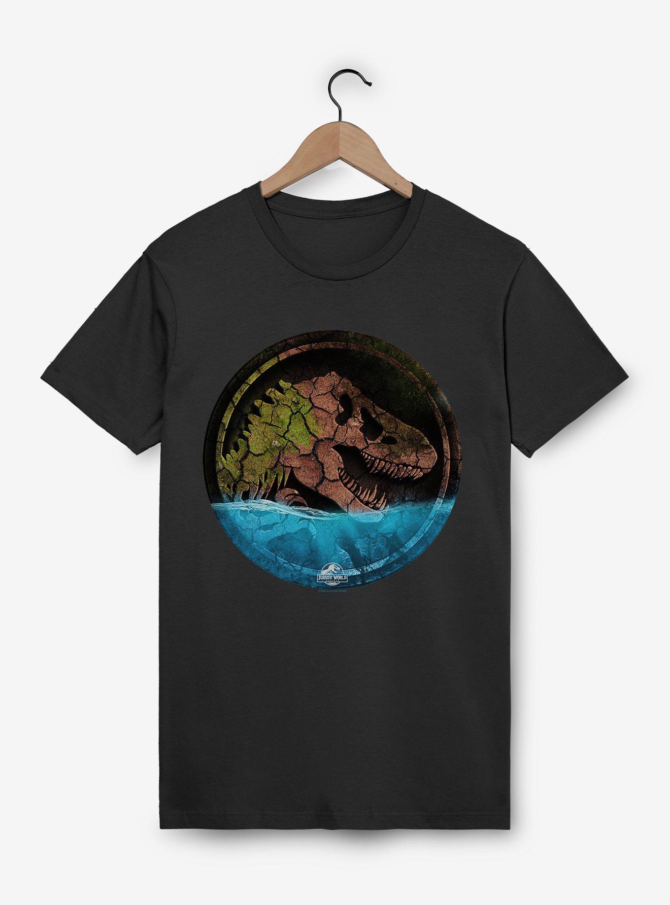 Jurassick World Rebirth Moss Covered Logo T-Shirt, , hi-res