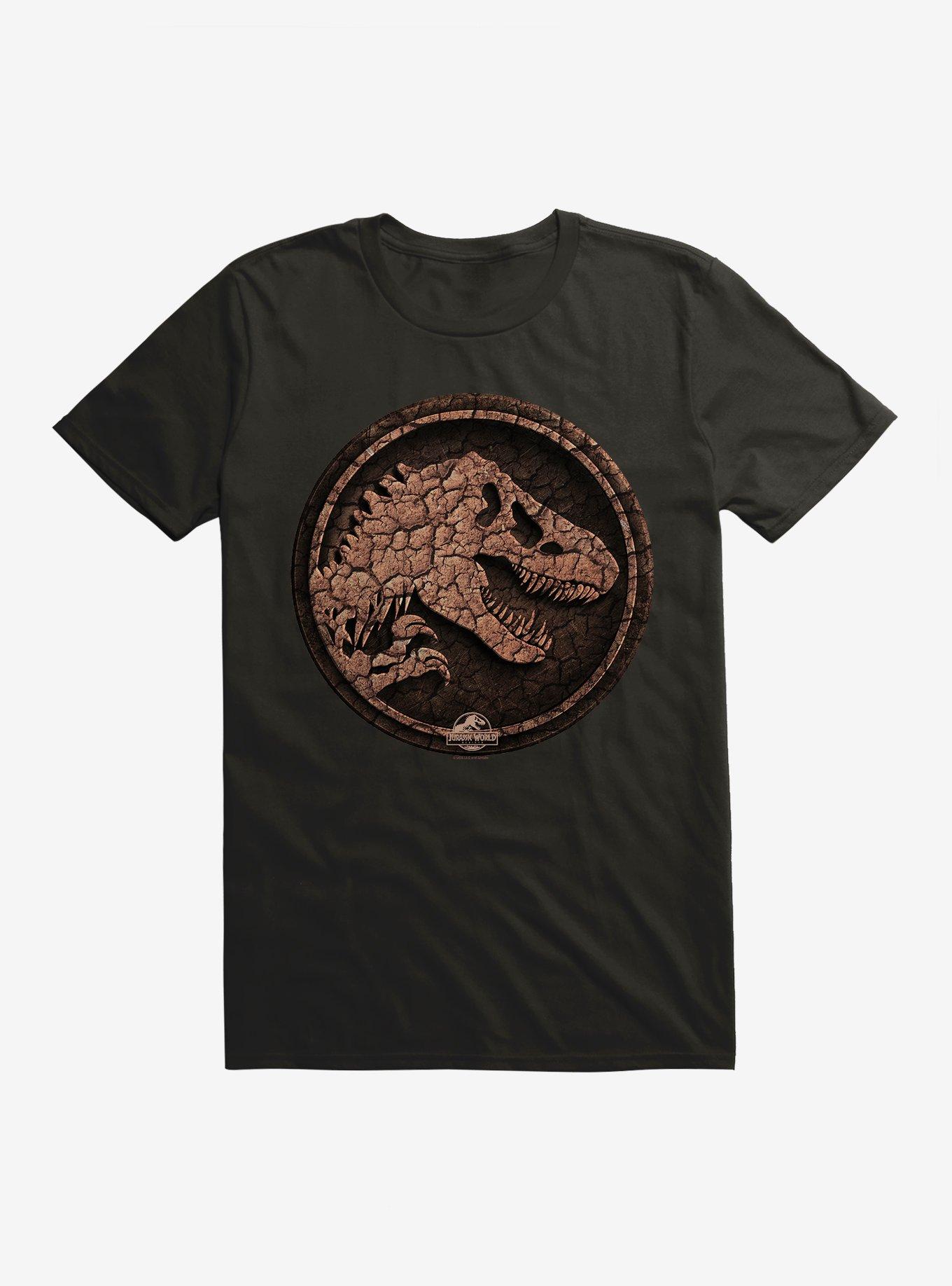 Jurassic World Rebirth Land Logo T-Shirt