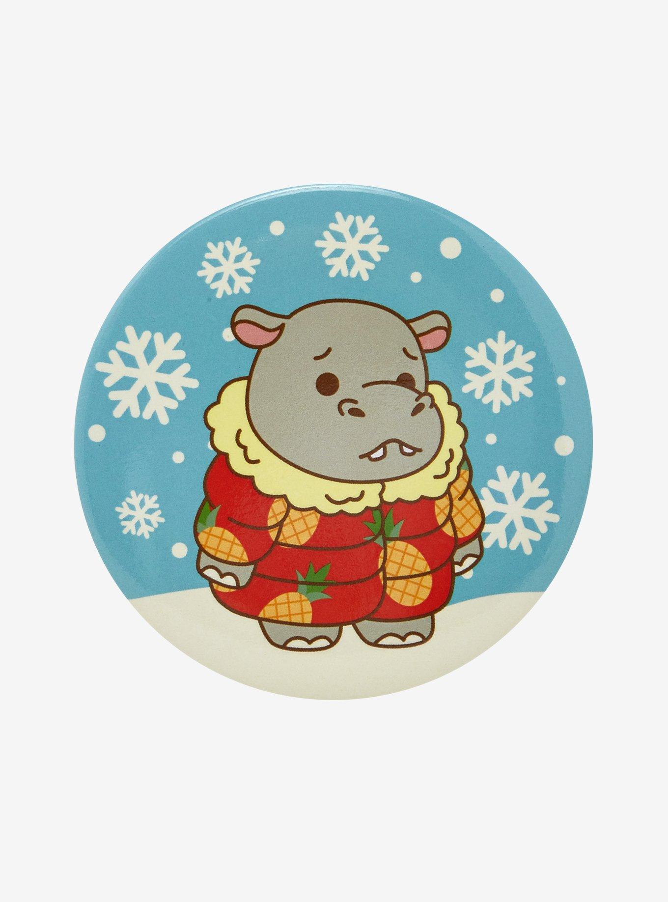 Freezing Furreal Hippo 3 Inch Button, , hi-res