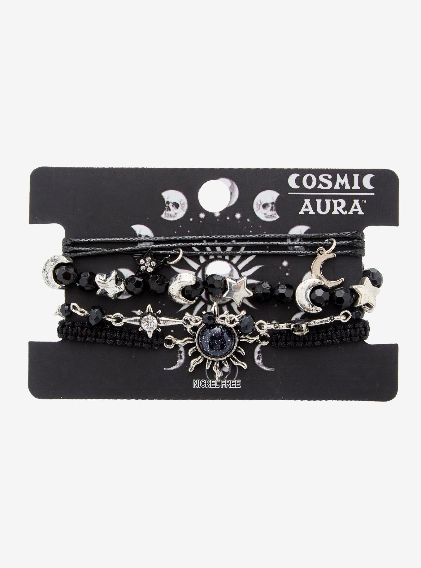 Cosmic Aura Dark Celestial Bracelet Set, , hi-res