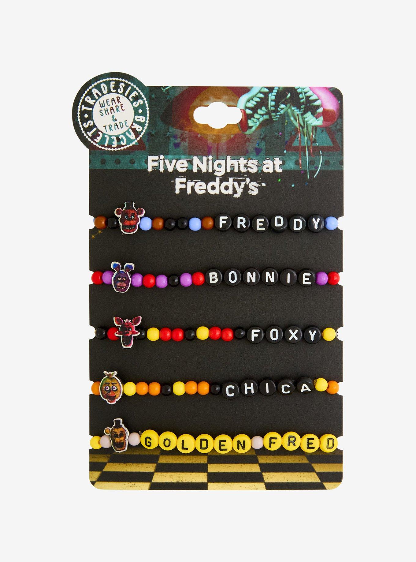 Five Nights At Freddy's Beaded Bracelet Set, , hi-res