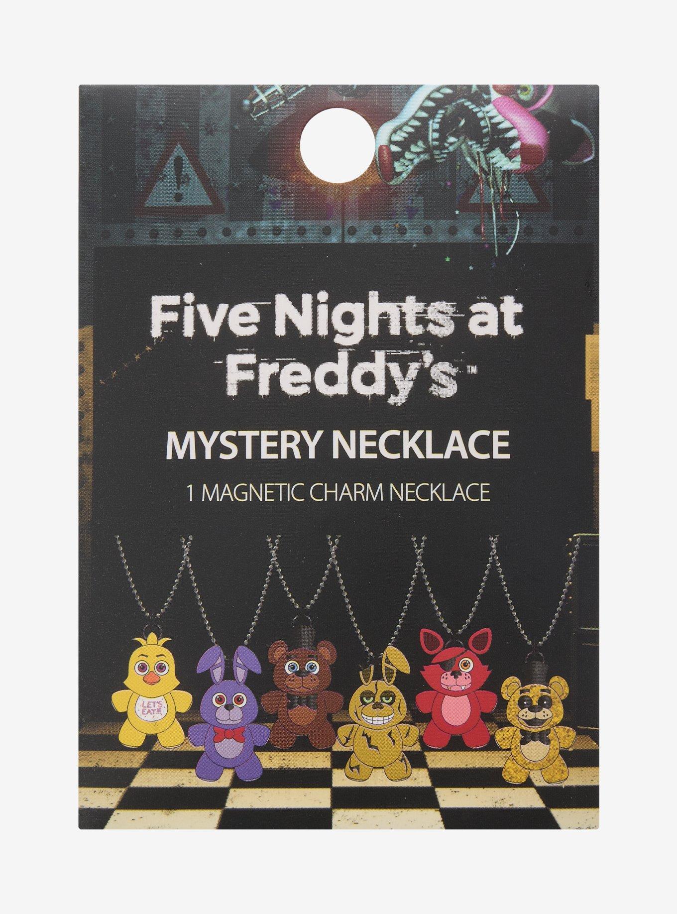 Five Nights At Freddy's Blind Bag Magnetic Charm Necklace, , hi-res