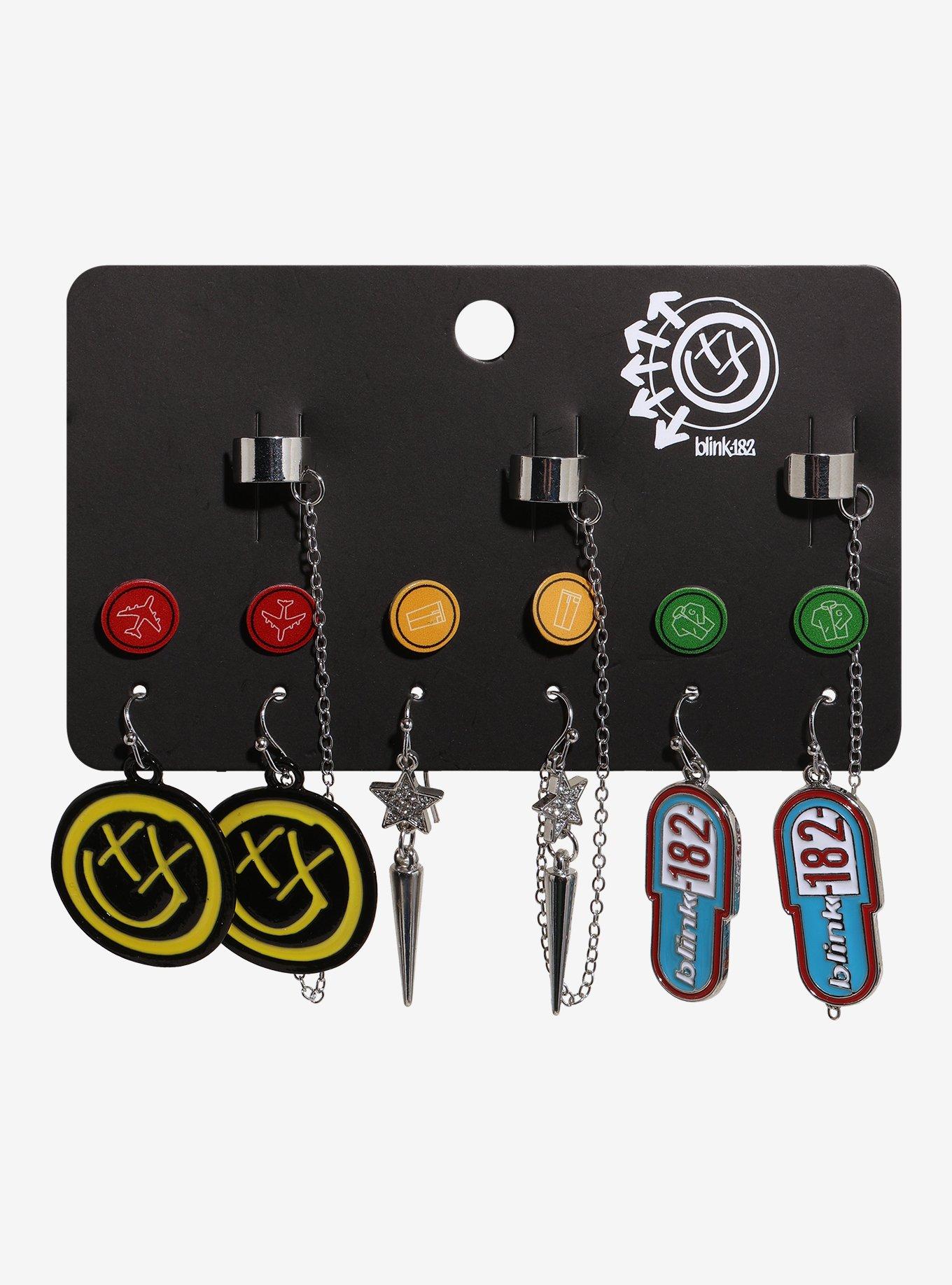 Blink-182 Logo Cuff Earring Set | Hot Topic