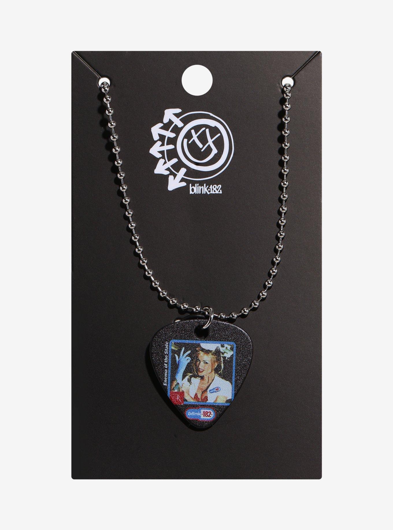 Blink-182 Enema Of The State Guitar Pick Necklace, , hi-res