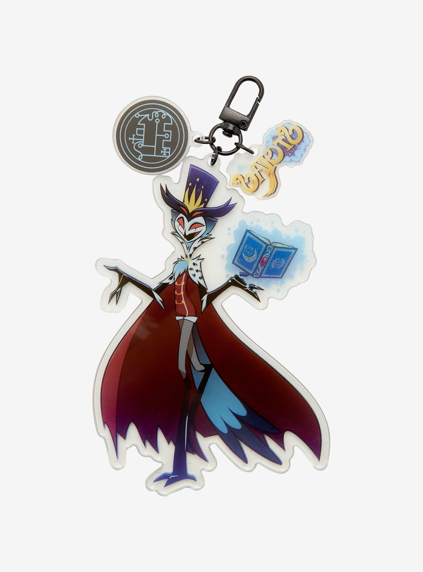 Helluva Boss Stolas Charms Acrylic Key Chain, , hi-res