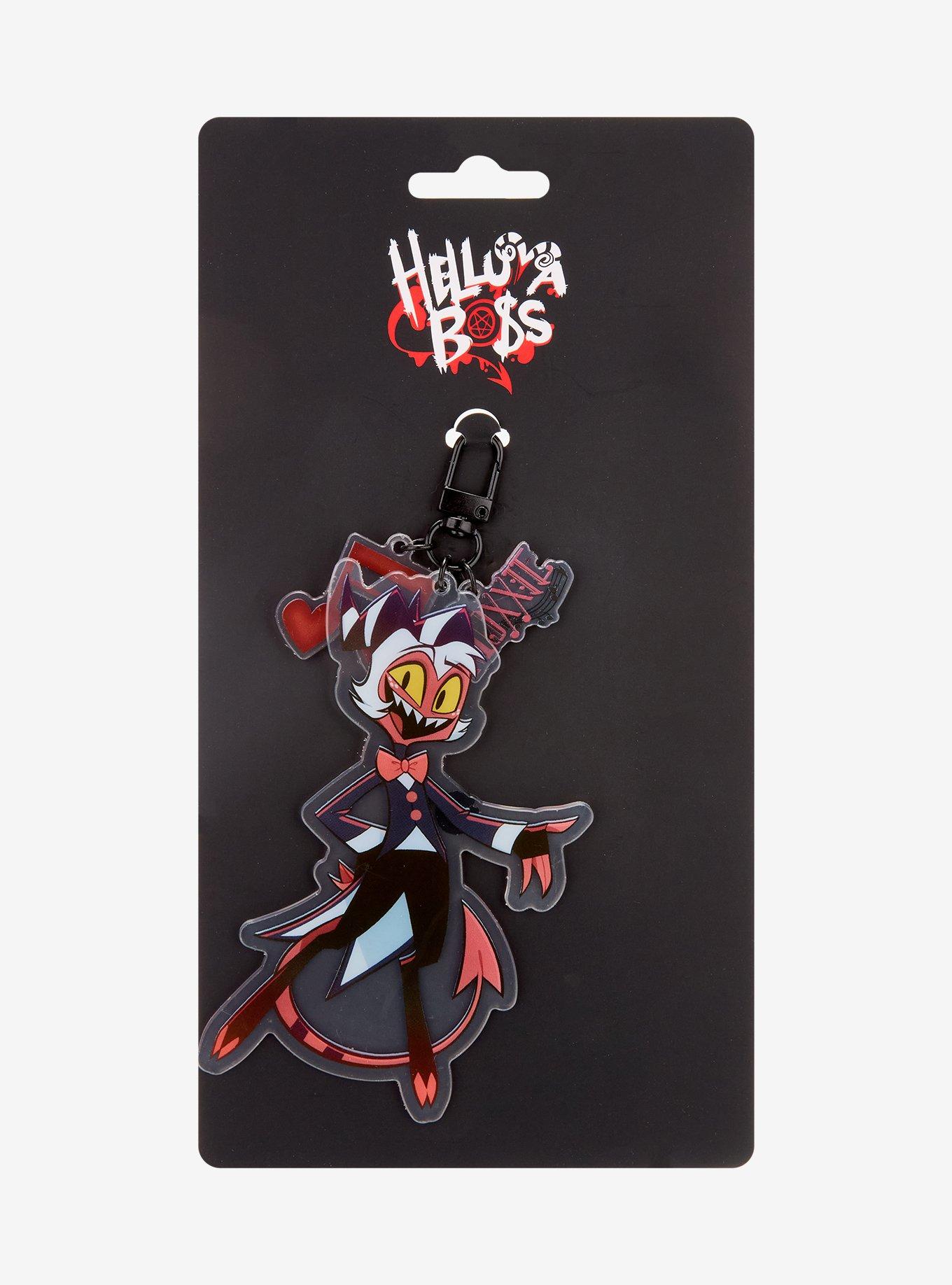 Helluva Boss Moxxie Charms Acrylic Key Chain, , hi-res