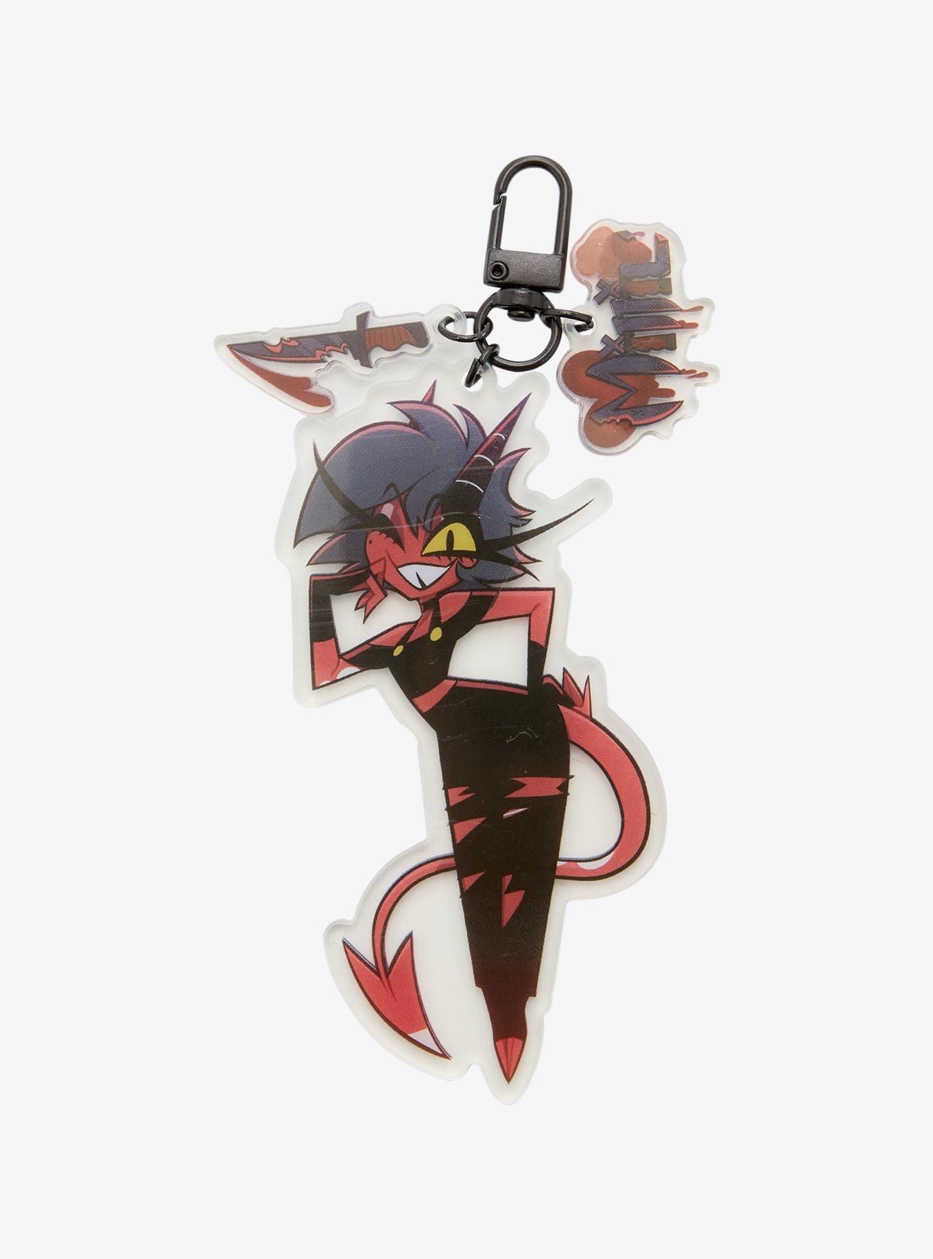 Helluva Boss Millie Charms Acrylic Key Chain, , hi-res