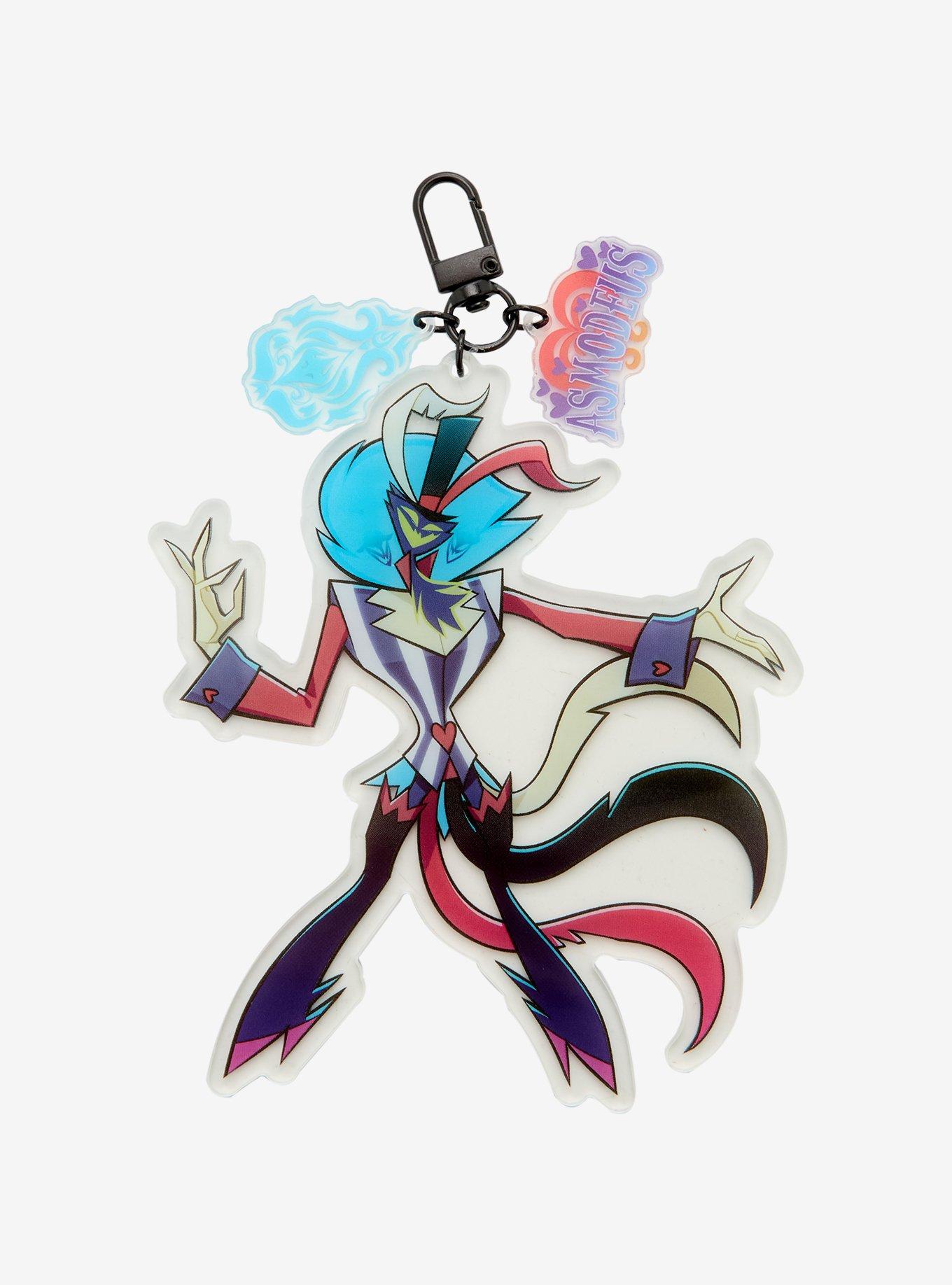 Helluva Boss Asmodeus Charms Acrylic Key Chain, , hi-res