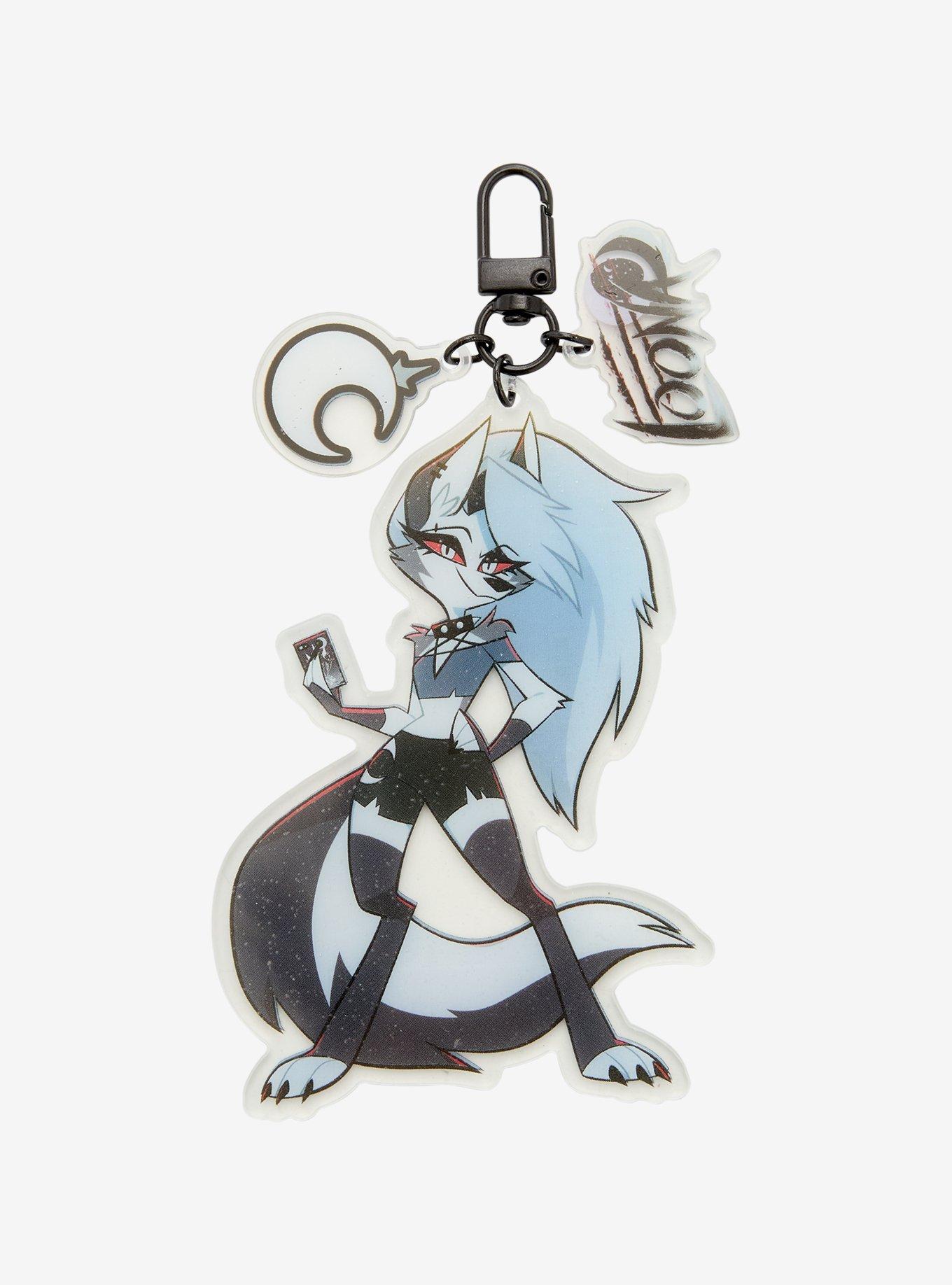 Helluva Boss Loona Charms Acrylic Key Chain, , hi-res