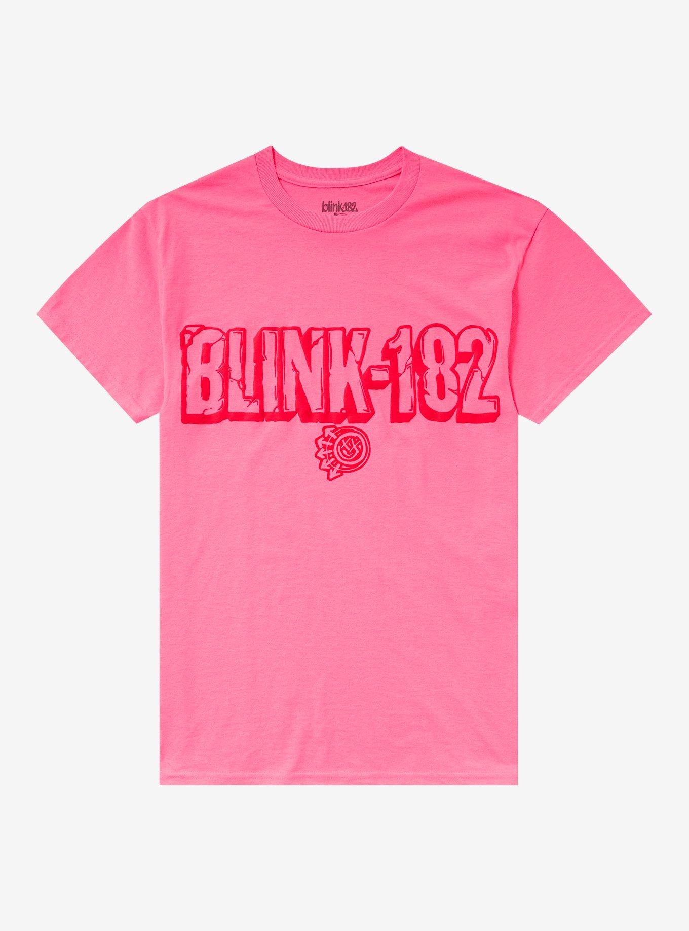 Blink-182 Pink Logo T-Shirt, , hi-res