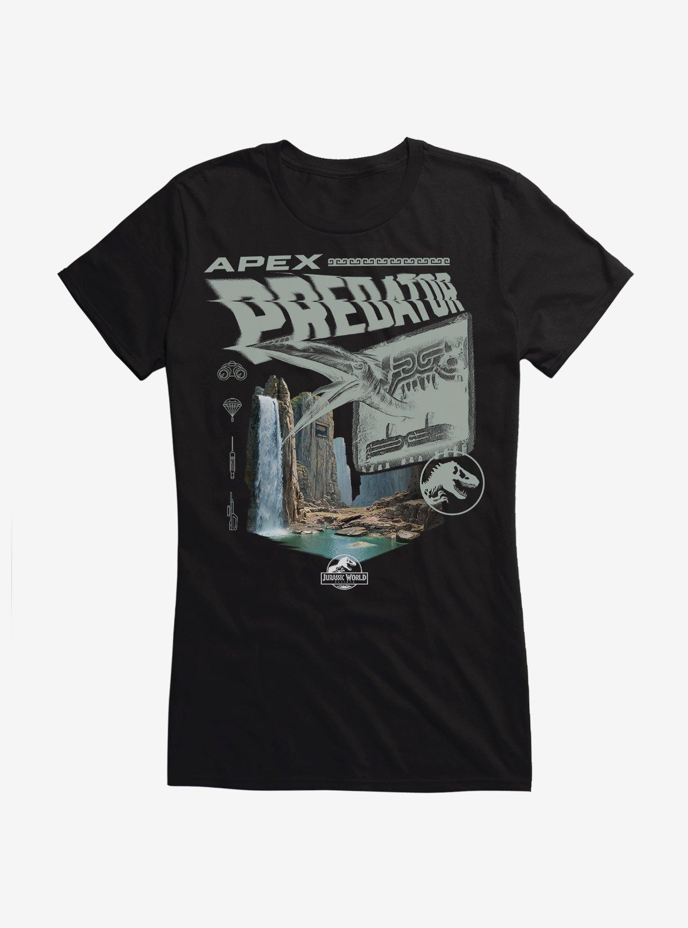 Jurassick World Rebirth Apex Predator Girls T-Shirt, BLACK, hi-res