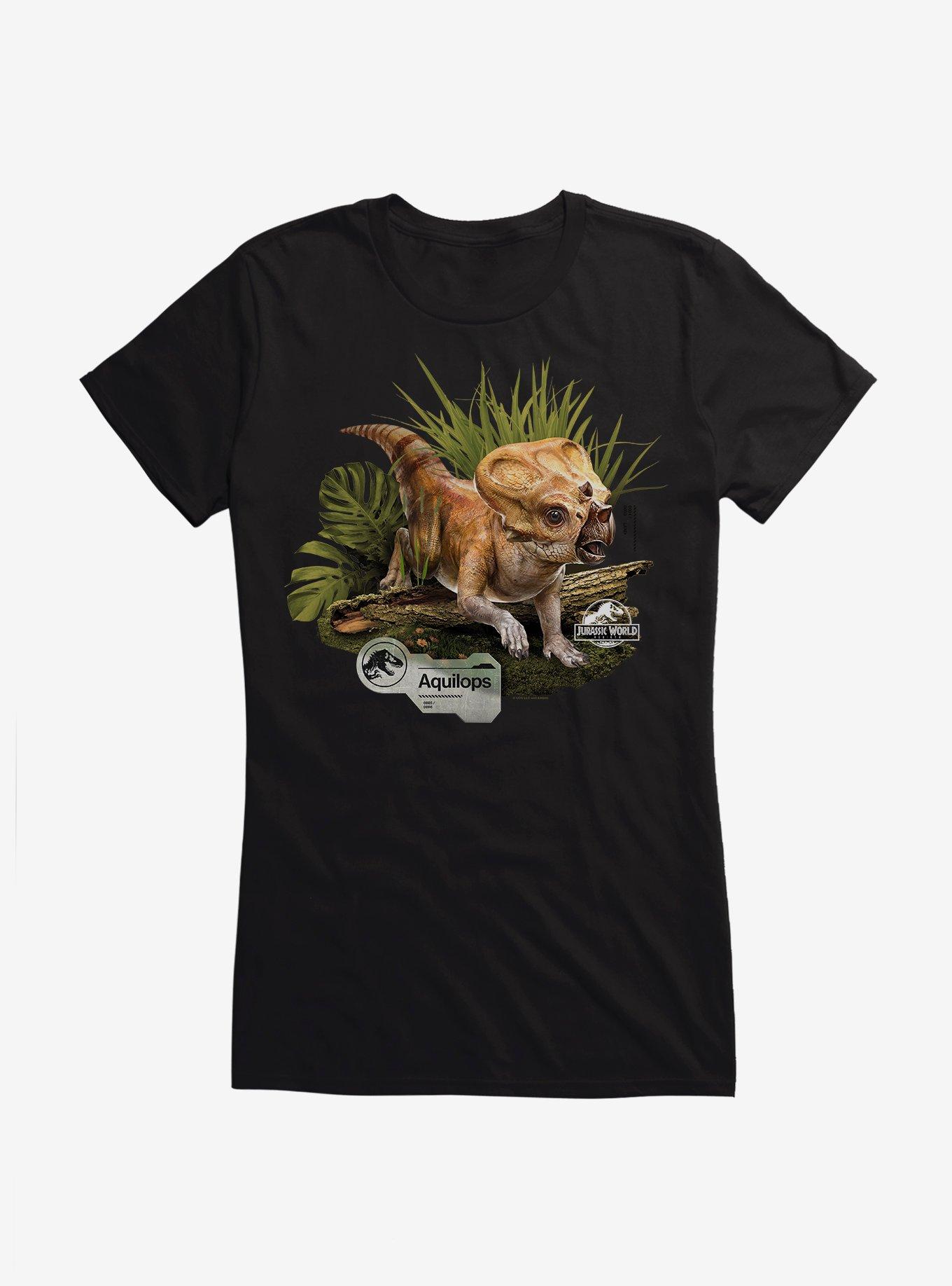 Jurassic World Rebirth Aquilops Girls T-Shirt, , hi-res