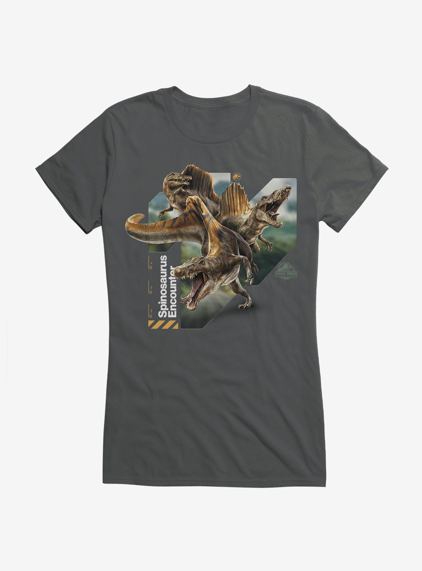 Jurassick World Rebirth Spinosaurs Encounter Girls T-Shirt, , hi-res