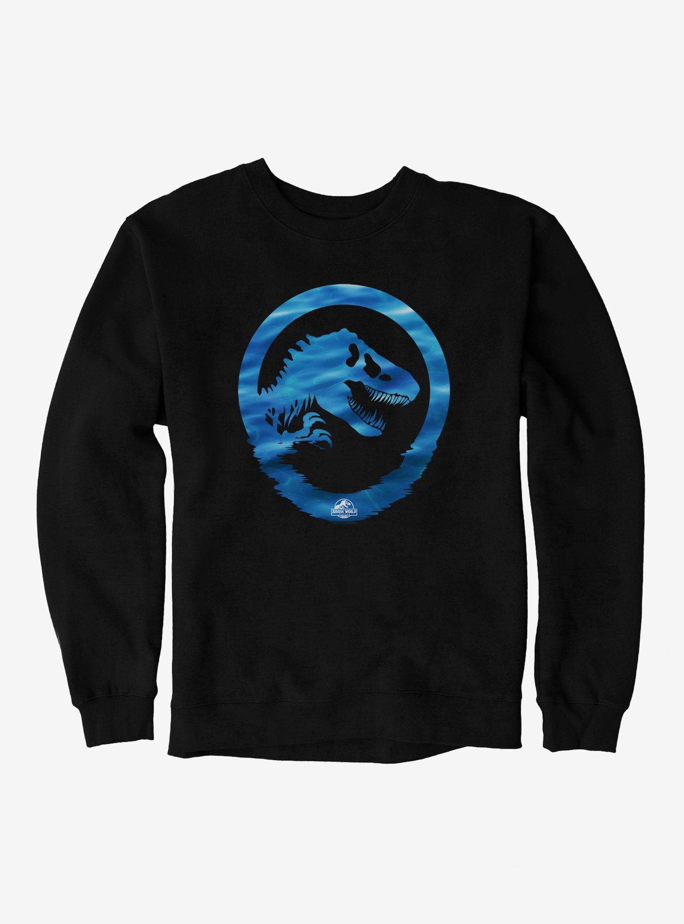 Jurassick World Rebirth Aqua Logo Sweatshirt, , hi-res