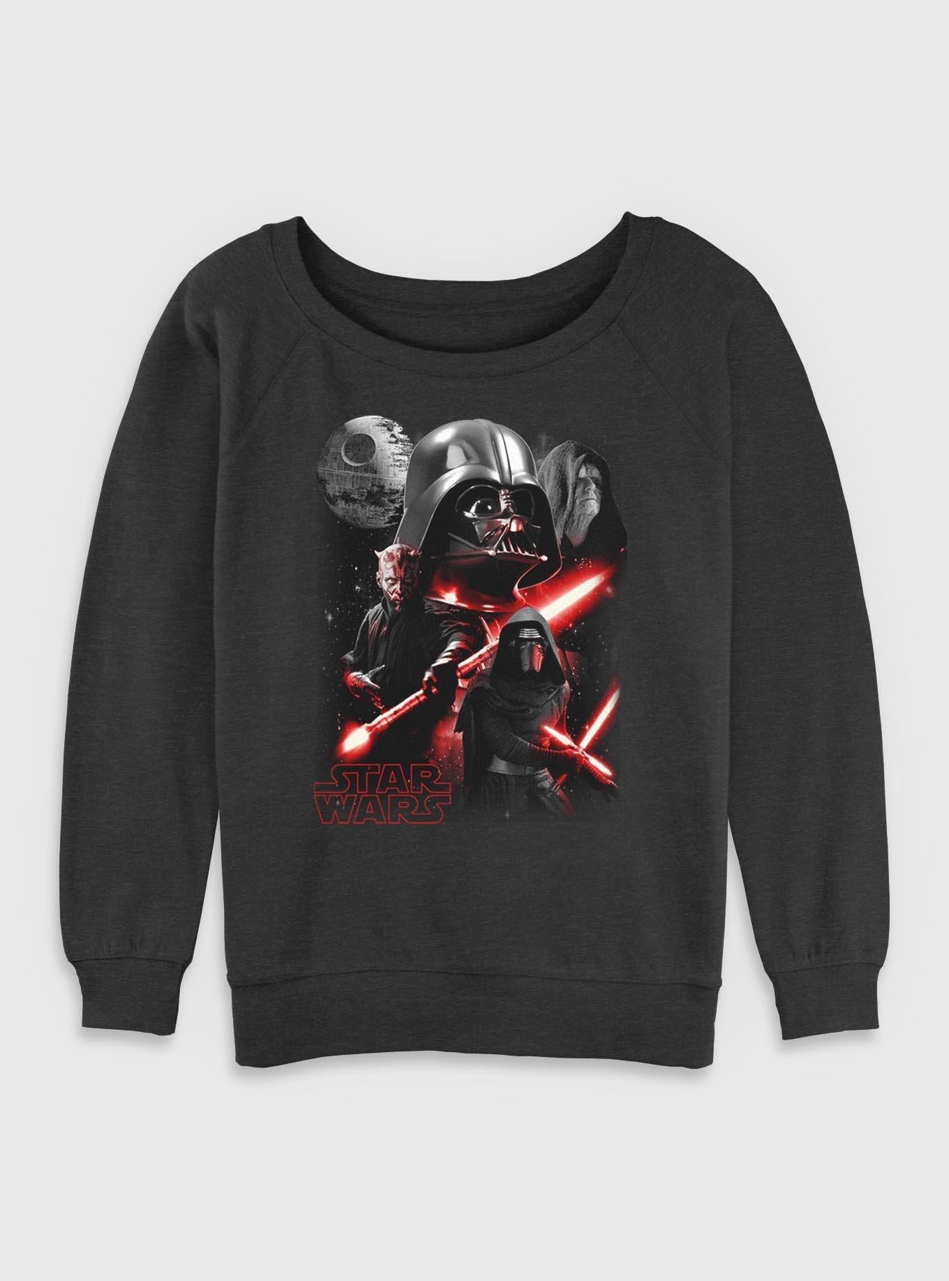 Star Wars Poster Style Womens Slouchy Sweatshirt, , hi-res