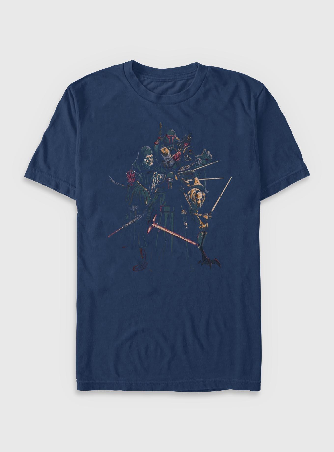 Star Wars Darkside Baddies Garment Dye T-Shirt, , hi-res