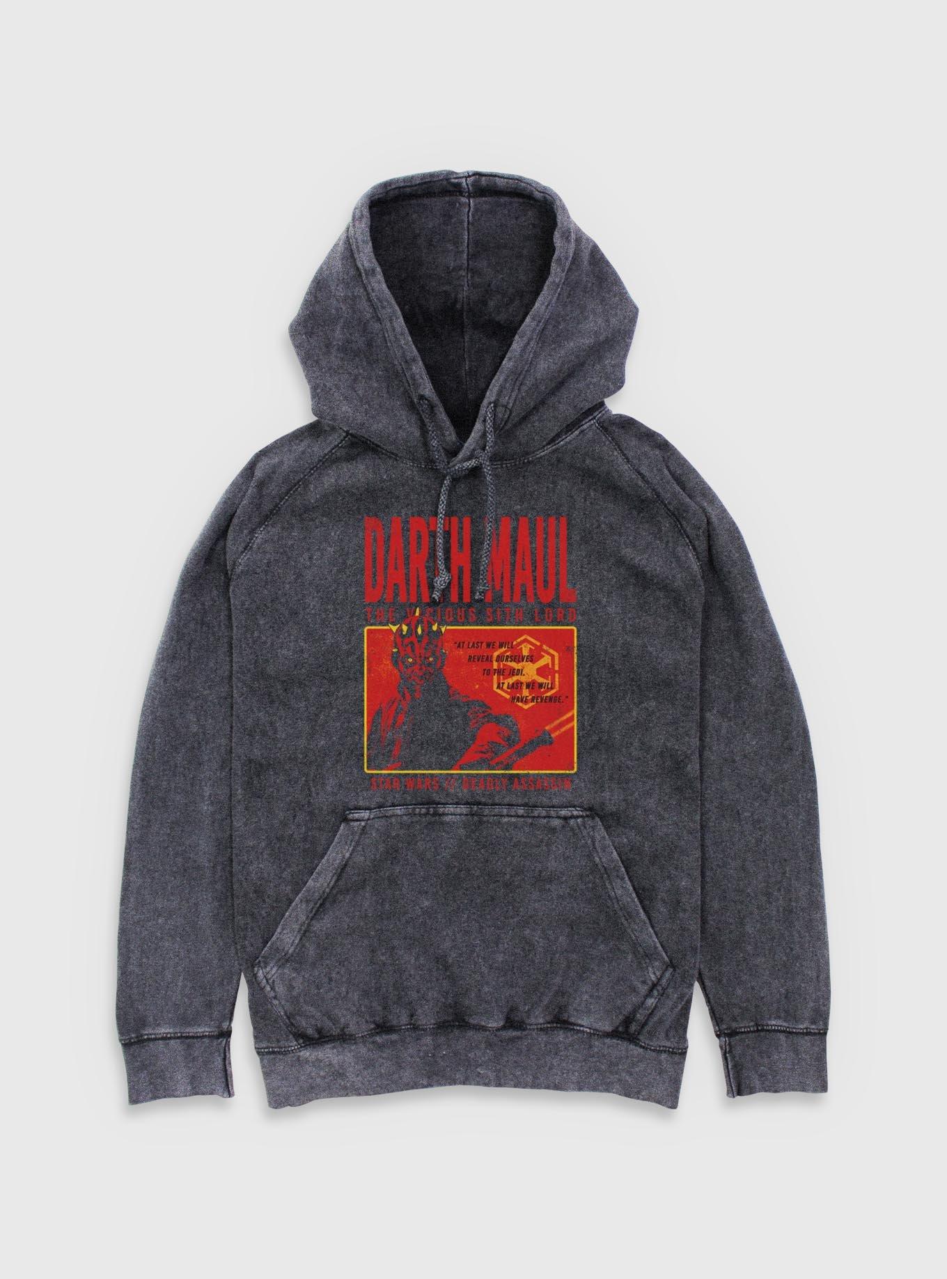 Star Wars Maul Horror Box Mineral Wash Hoodie, , hi-res