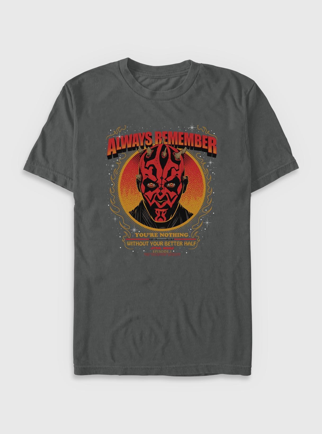 Star Wars Always Remember Darth Maul Garment Dye T-Shirt, , hi-res