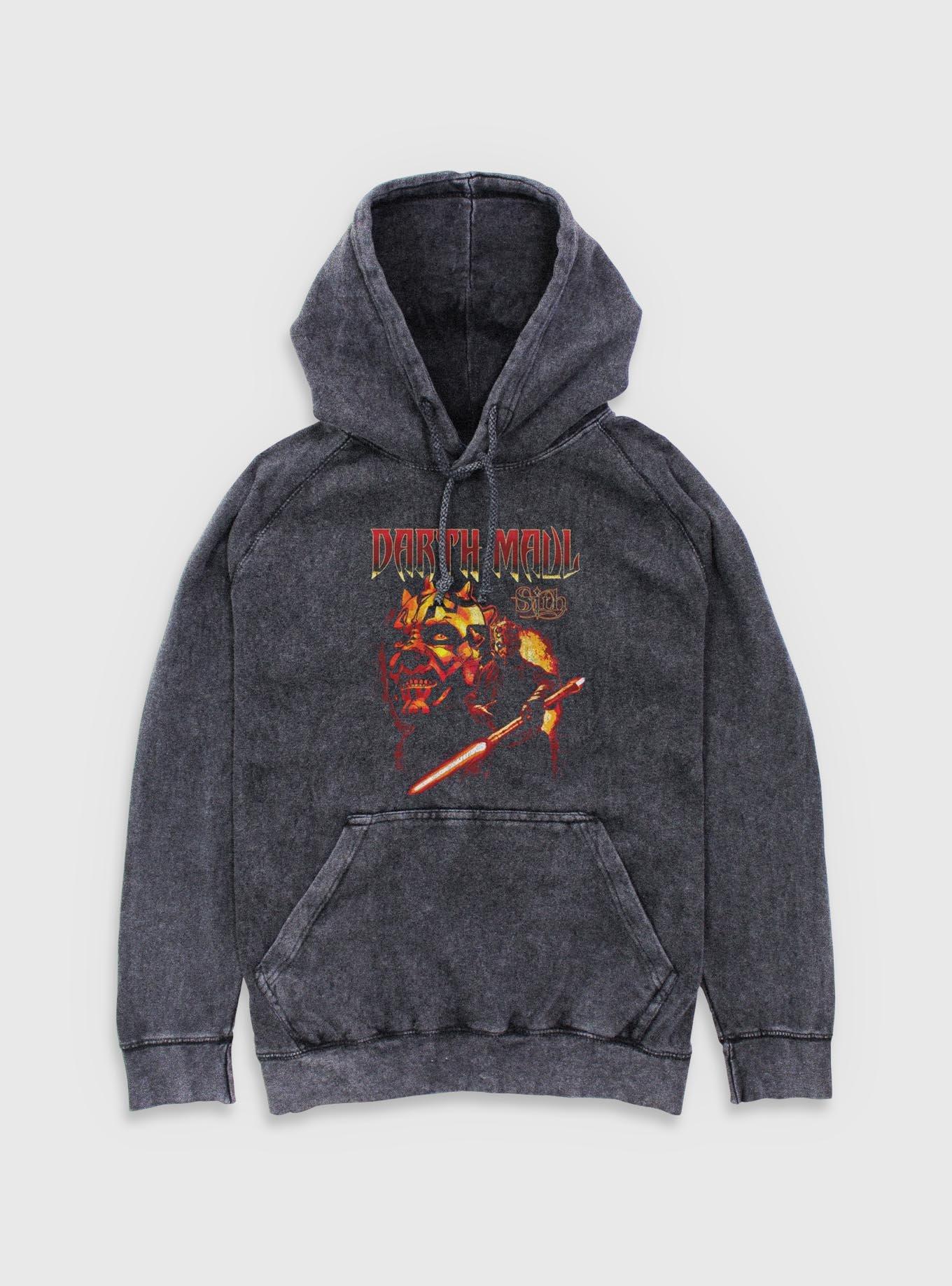 Star Wars Metal Darth Maul Mineral Wash Hoodie, , hi-res