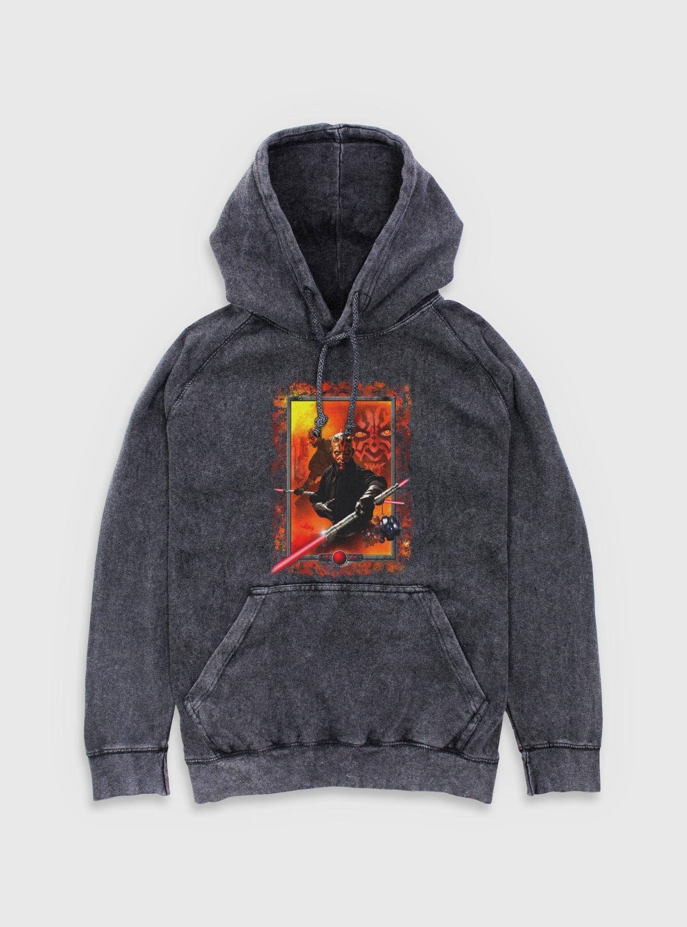 Star Wars Maul Frame Womens Mineral Wash Hoodie, , hi-res