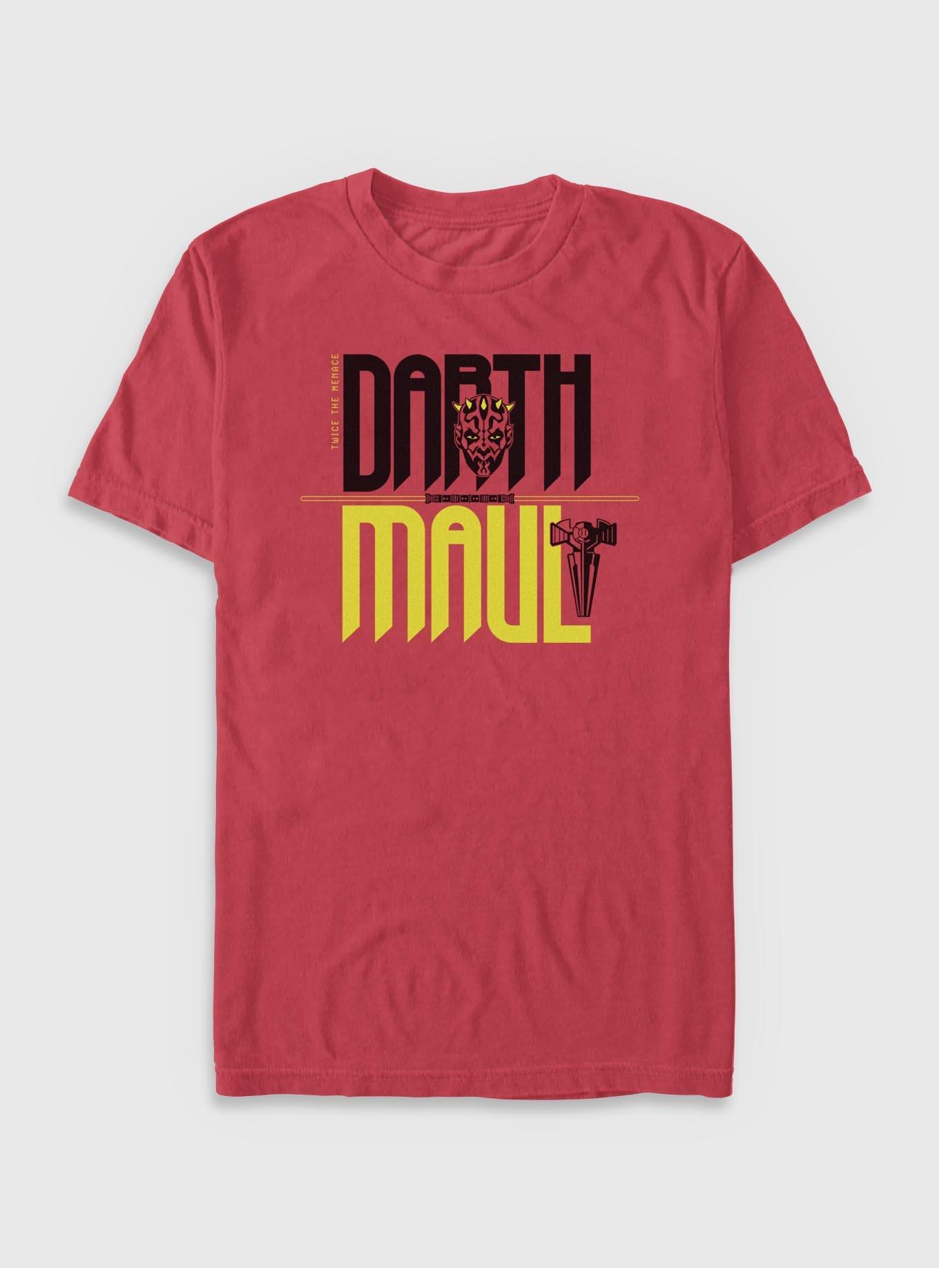 Star Wars Twice The Menace Darth Maul Garment Dye T-Shirt, , hi-res