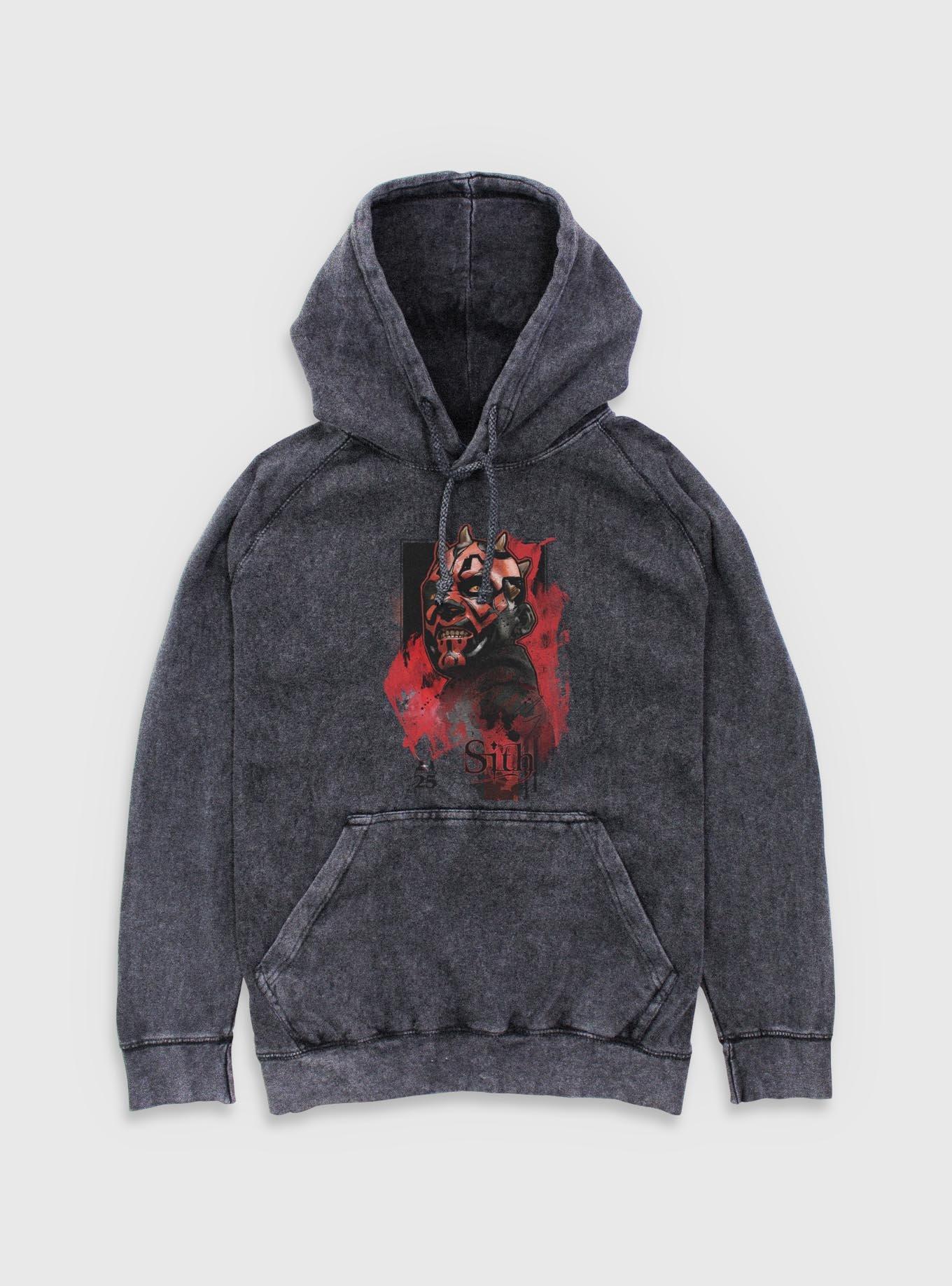 Star Wars Sith Maul Mineral Wash Hoodie, , hi-res