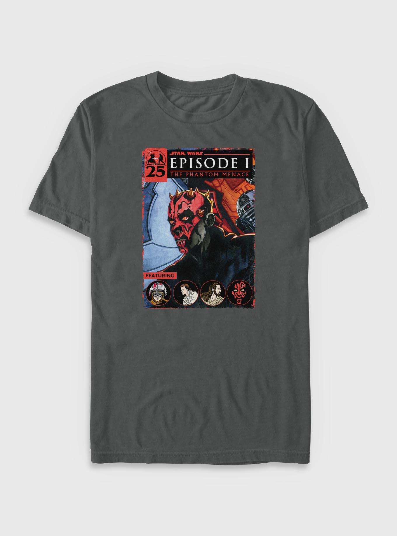 Star Wars Darth Maul Cover Garment Dye T-Shirt, , hi-res