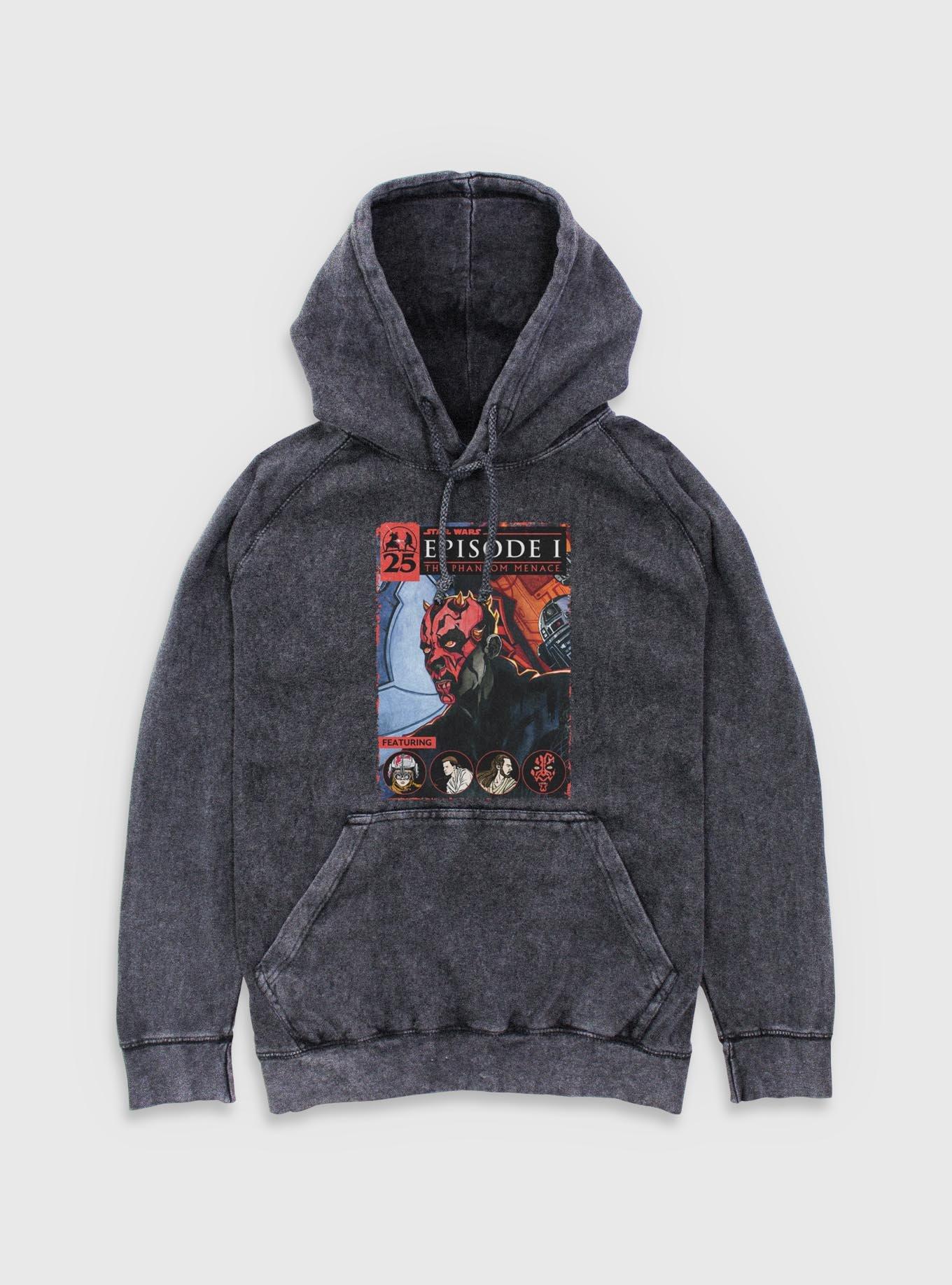 Star Wars Darth Maul Cover Mineral Wash Hoodie, , hi-res