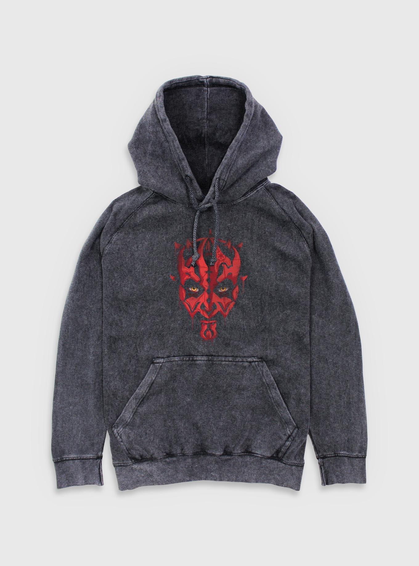 Star Wars Darth Maul Paint  Mineral Wash Hoodie, , hi-res