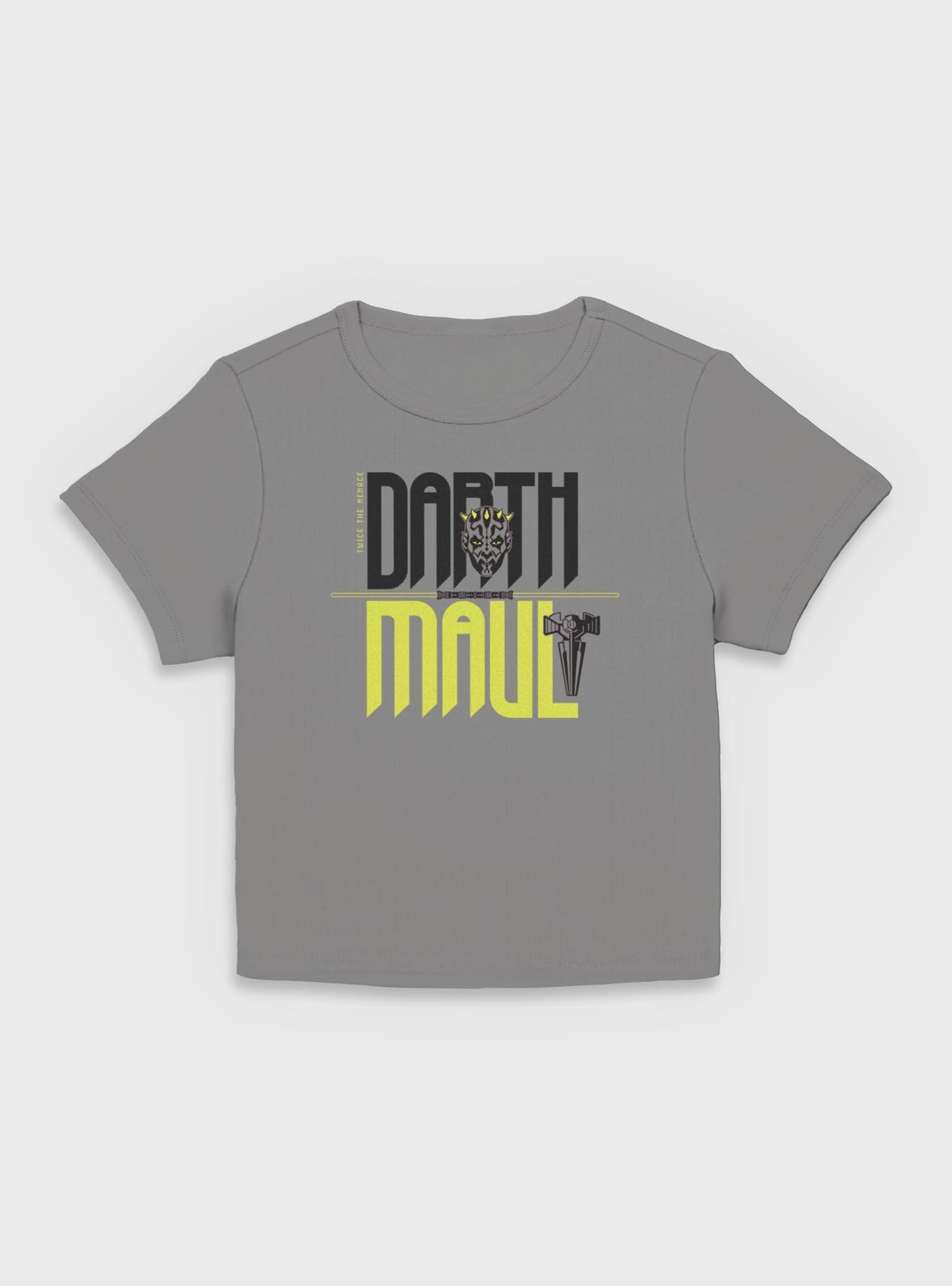 Star Wars Twice The Menace Darth Maul Women Baby T-Shirt, CHARCOAL, hi-res