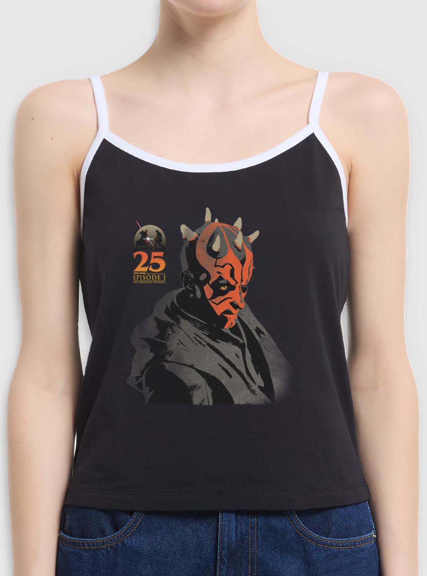 Star Wars Sith Darth Maul Womens Cami, BLACK, hi-res