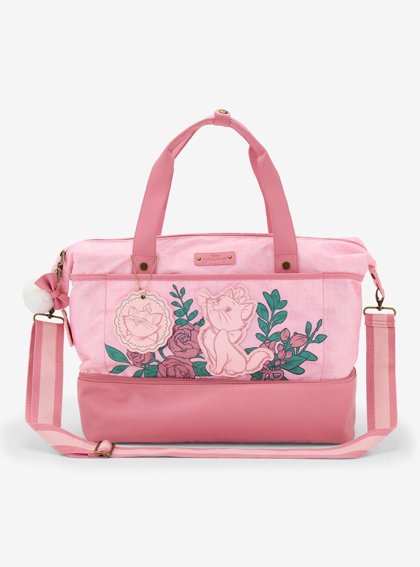 Disney The Aristocats Floral Marie Duffle Bag - BoxLunch Exclusive, , hi-res