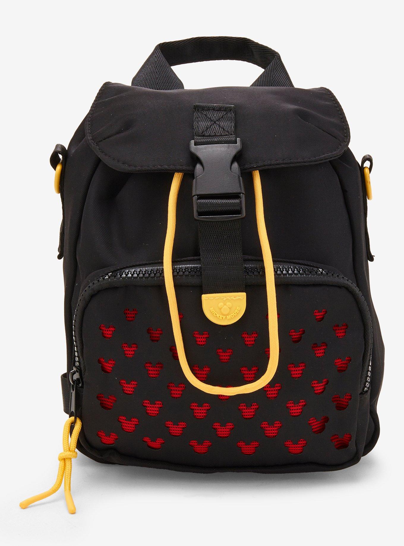 Disney Mickey Mouse Silhouette Convertible Mini Backpack - BoxLunch Exclusive, , hi-res