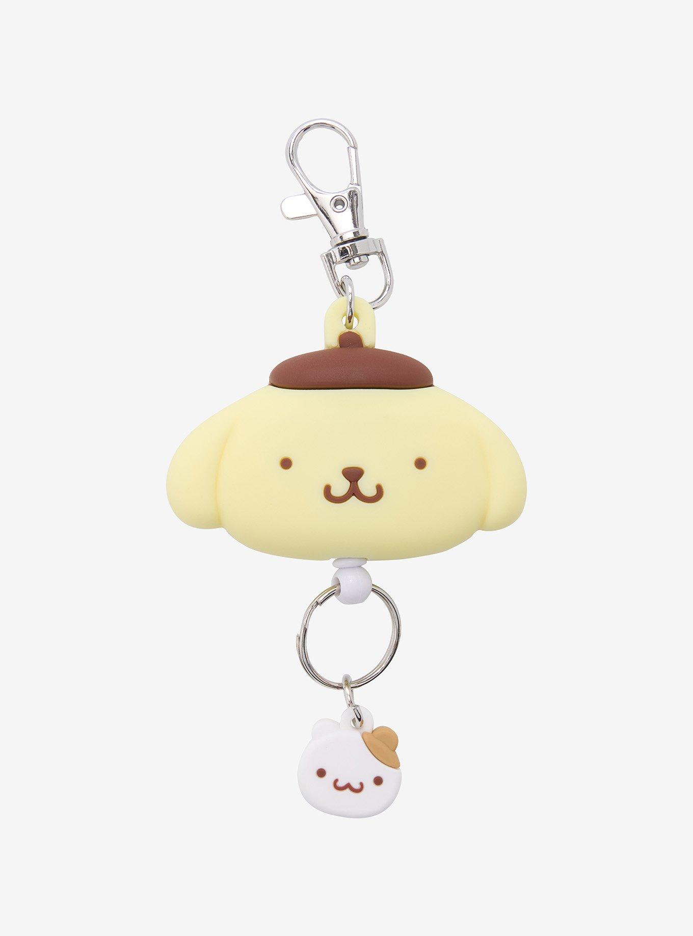 Sanrio Japan Originals Pompompurin Retractable Badge Reel, , hi-res