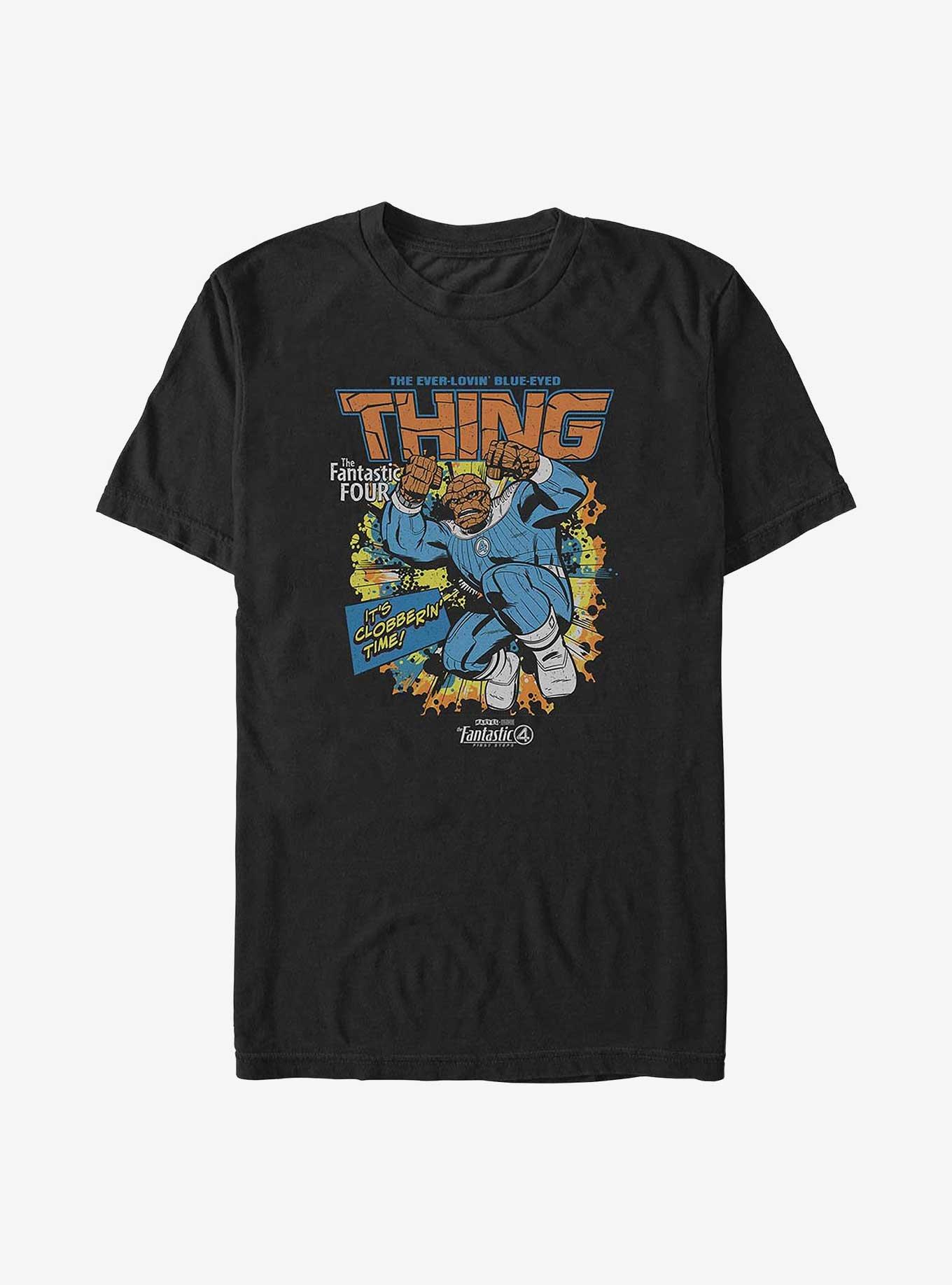 Marvel The Fantastic Four: First Steps Cover Thing Big & Tall T-Shirt Hot Topic Exclusive, , hi-res