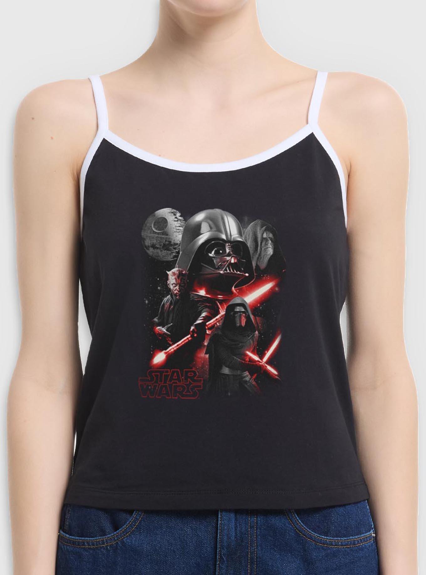 Star Wars Poster Style Womens Cami, BLACK, hi-res
