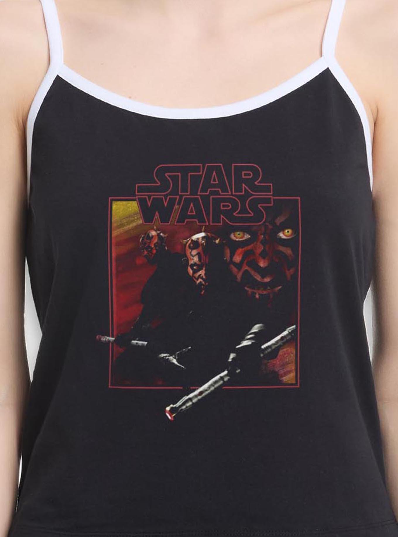 Star Wars Vintage Maul Womens Cami, BLACK, hi-res