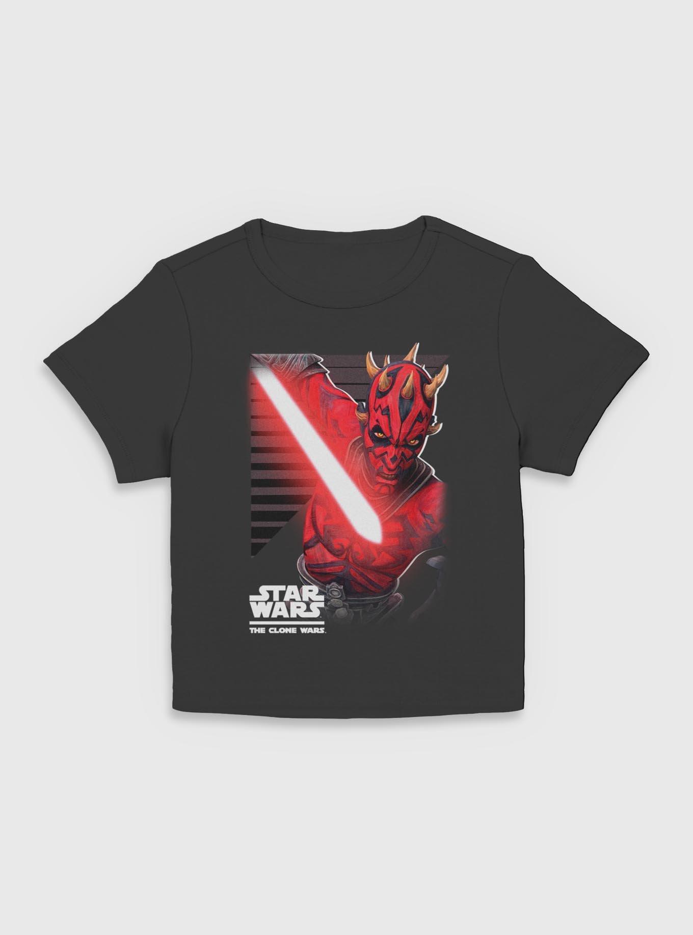 Star Wars Maul Strikes Women Baby T-Shirt, BLACK, hi-res