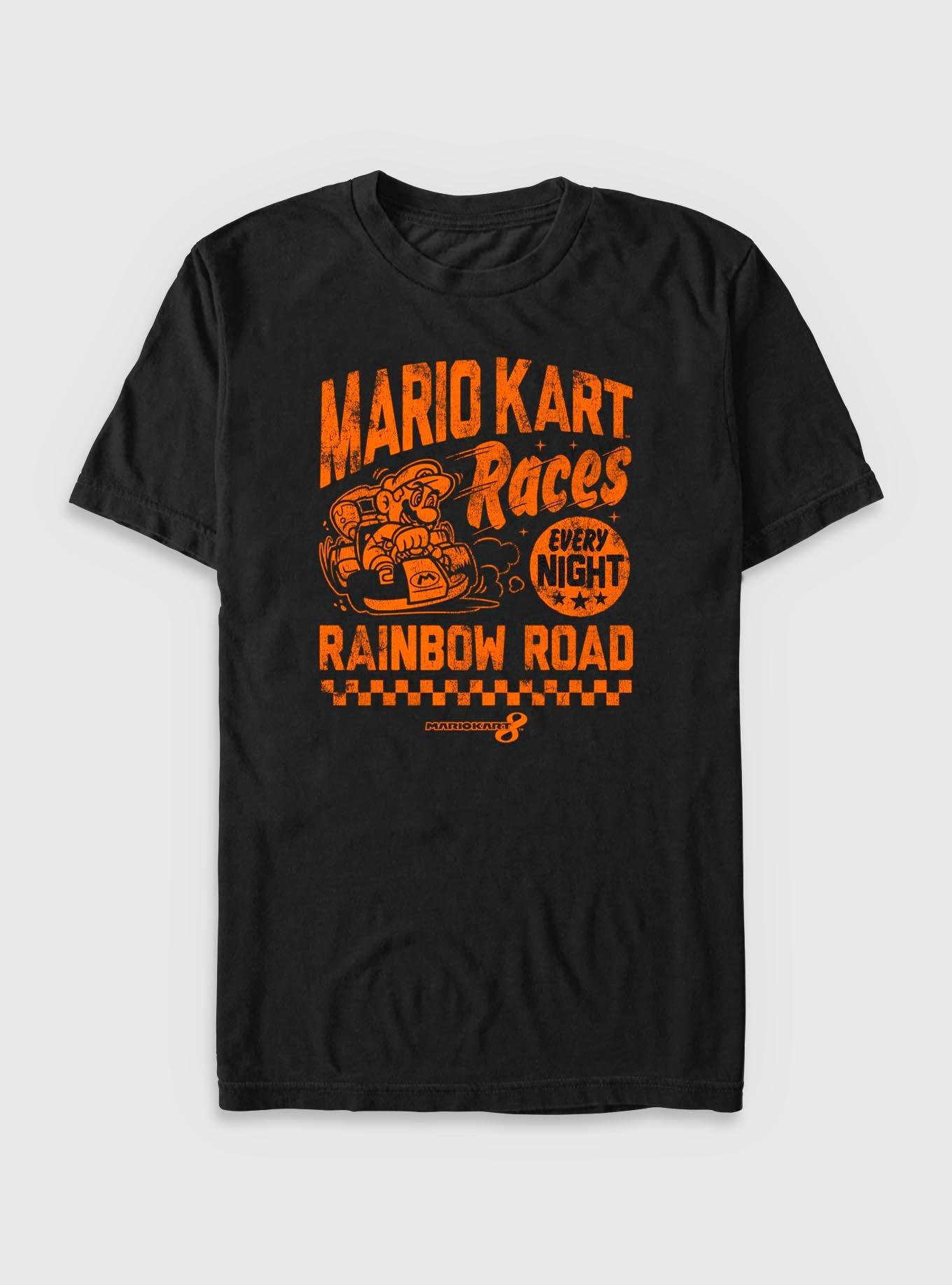 Nintendo Mario Kart Race Nights Big & Tall T-Shirt, BLACK, hi-res
