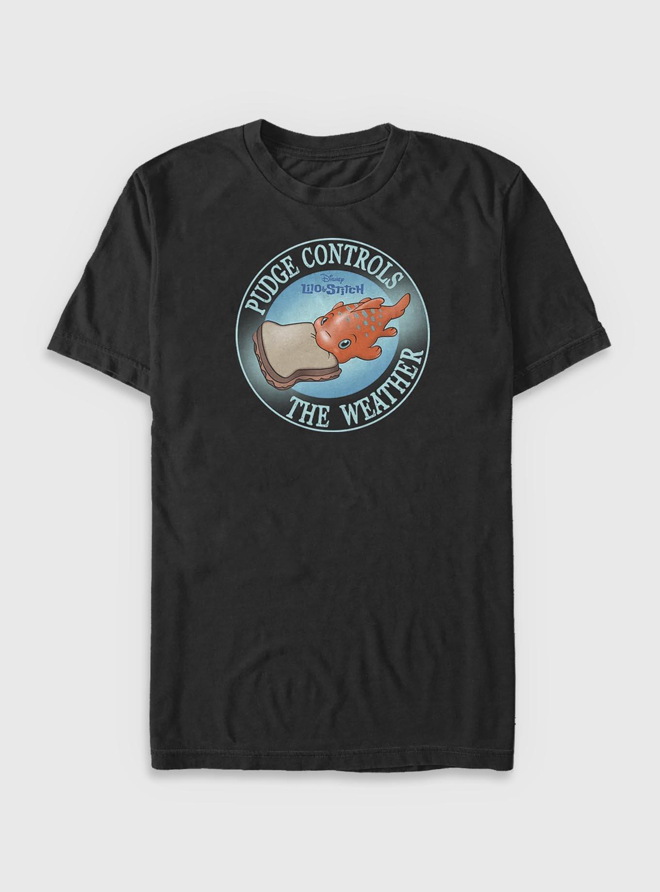 Disney Lilo & Stitch Pudge Weather Big & Tall T-Shirt, BLACK, hi-res