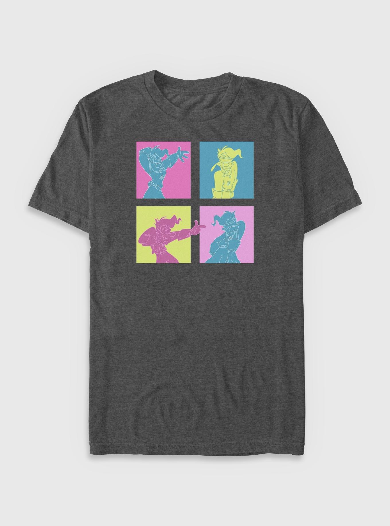 Disney Goofy Neon Grid Big & Tall T-Shirt, , hi-res