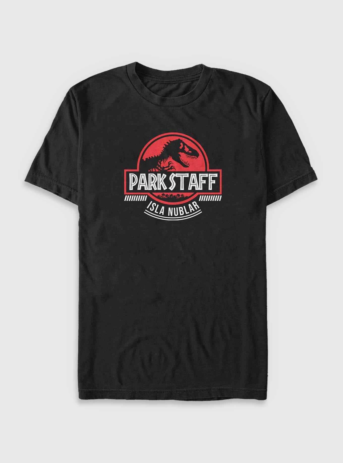 Jurassic Park Staff Big & Tall T-Shirt, BLACK, hi-res