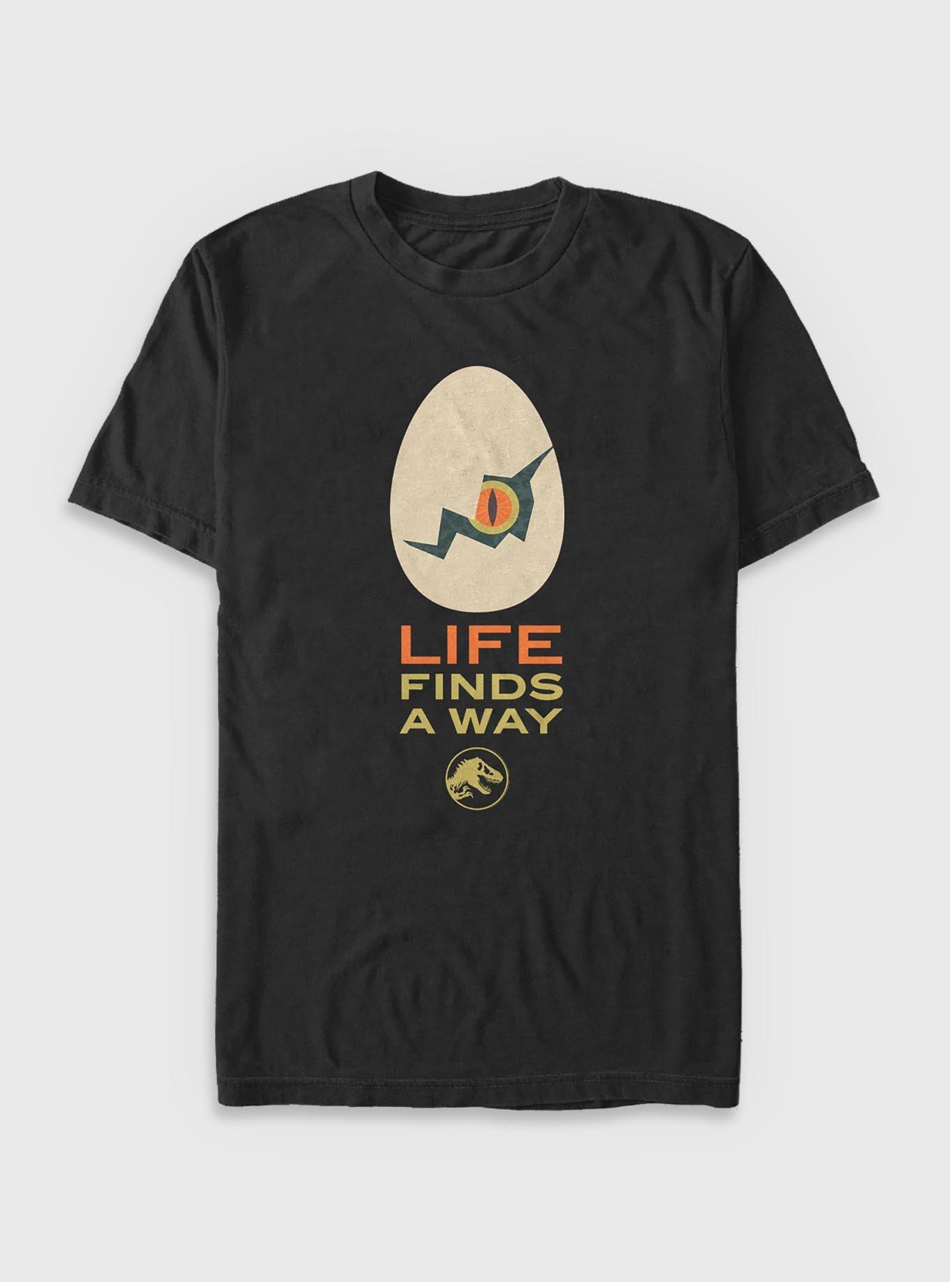 Jurassic Park Egg Found A Way Big & Tall T-Shirt, , hi-res