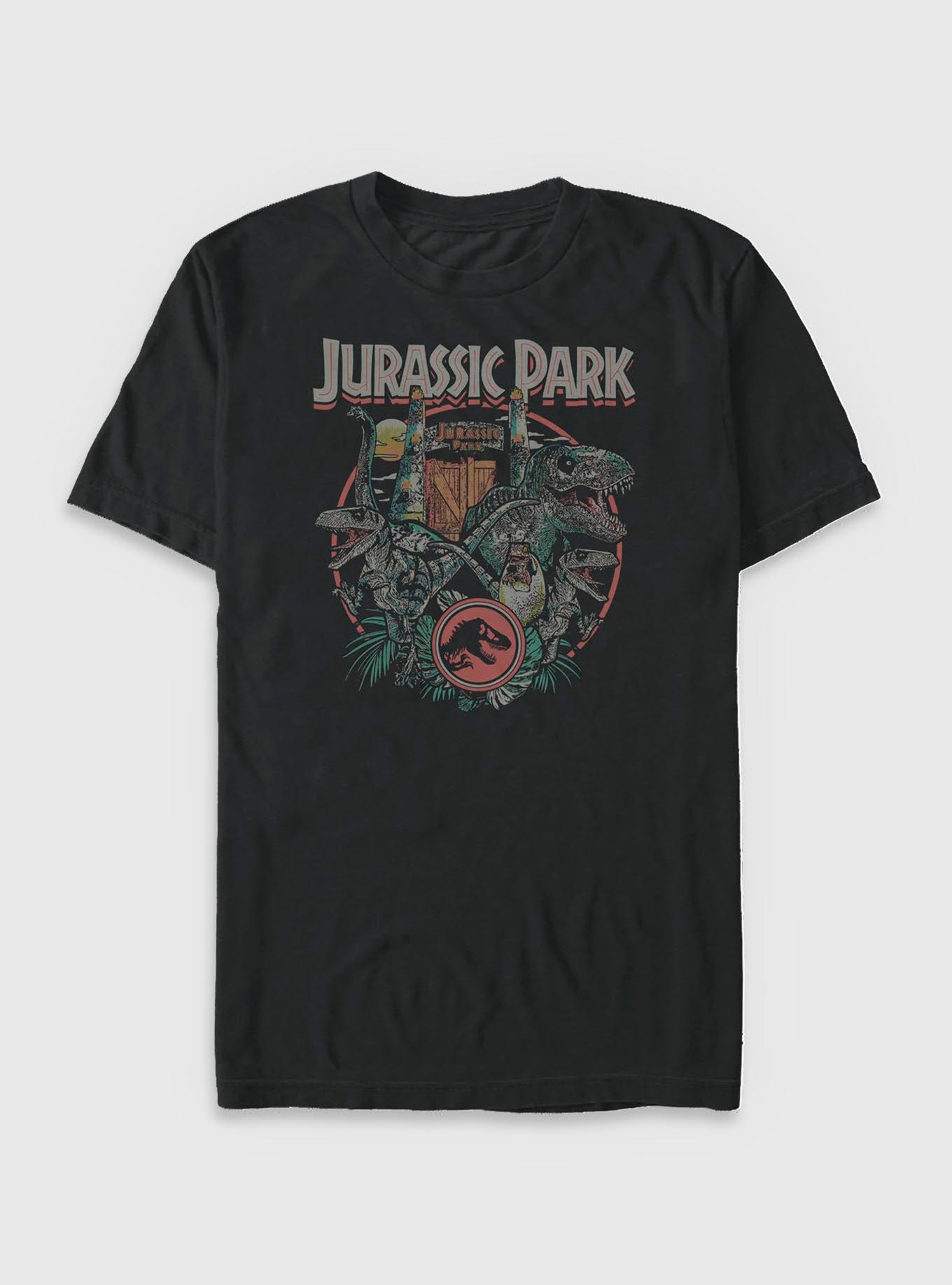 Jurassic Park Gate Circle Big & Tall T-Shirt, , hi-res