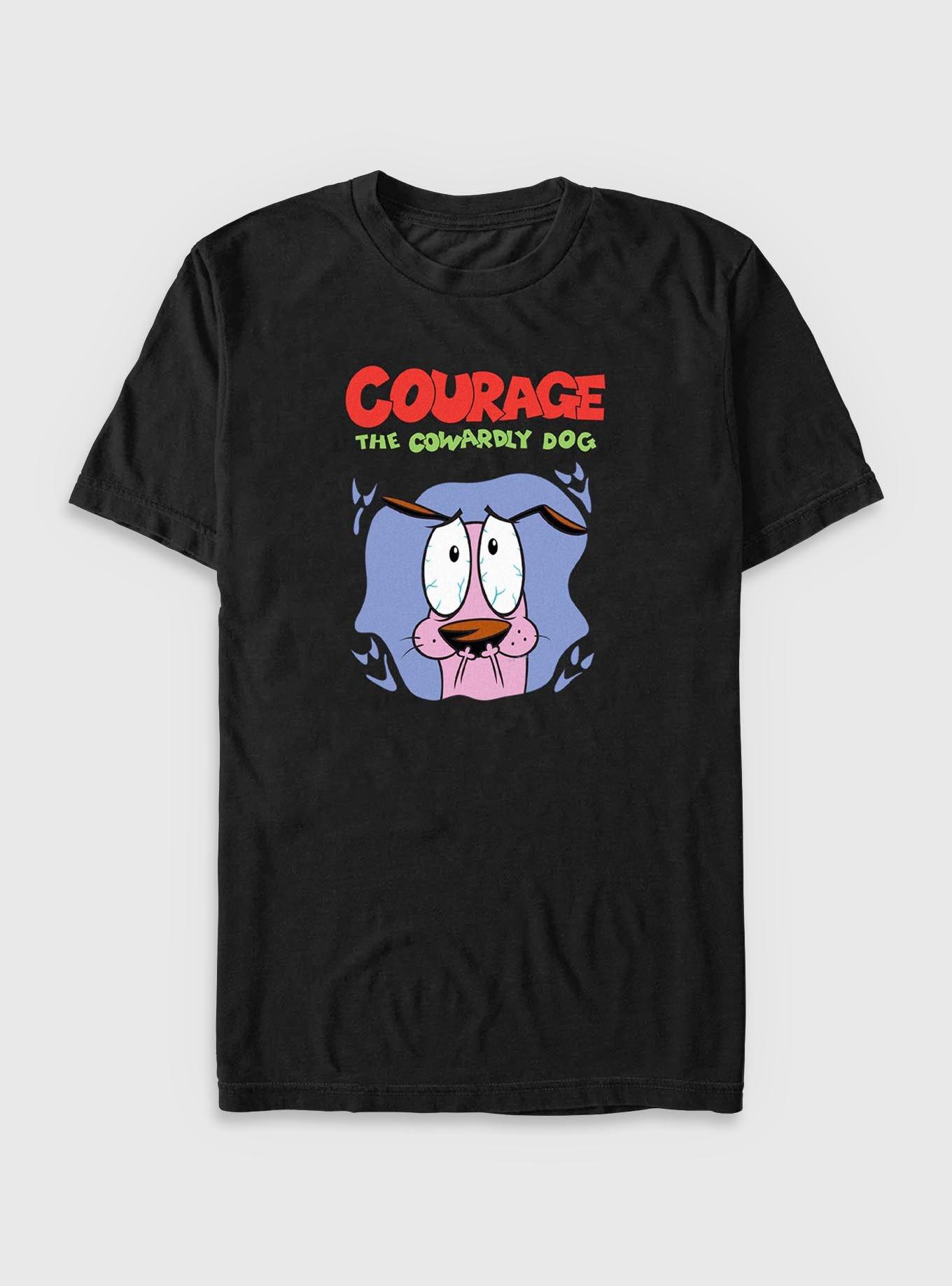 Courage the Cowardly Dog Courage Portrait Big & Tall T-Shirt, , hi-res