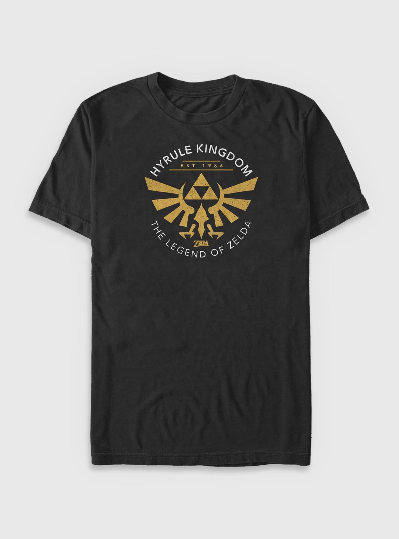 Nintendo The Legend of Zelda Hyrule Kingdom Symbol Big & Tall T-Shirt, , hi-res