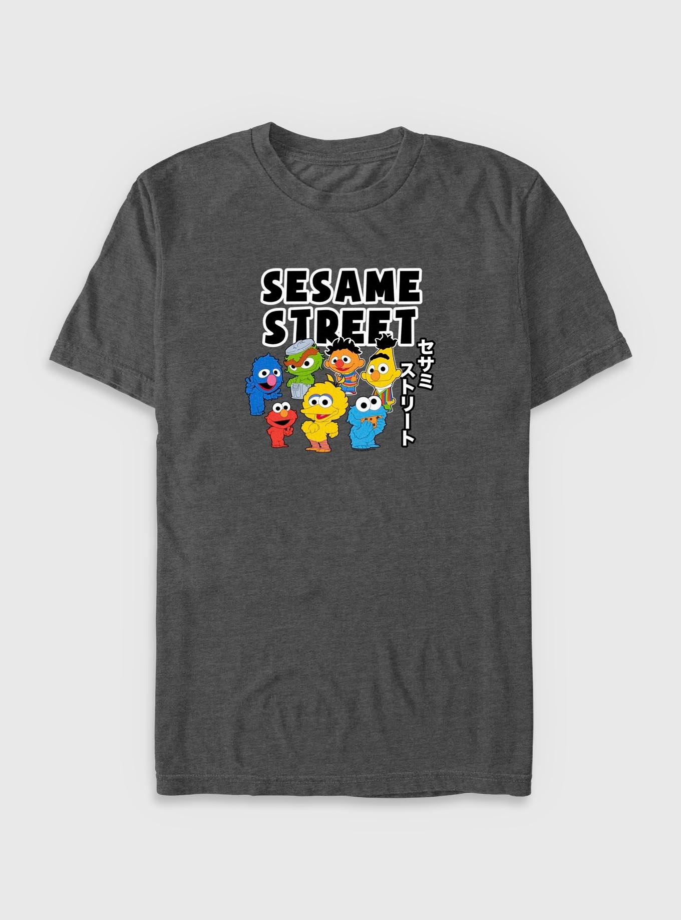 Sesame Street Kawaii Group Big & Tall T-Shirt, , hi-res