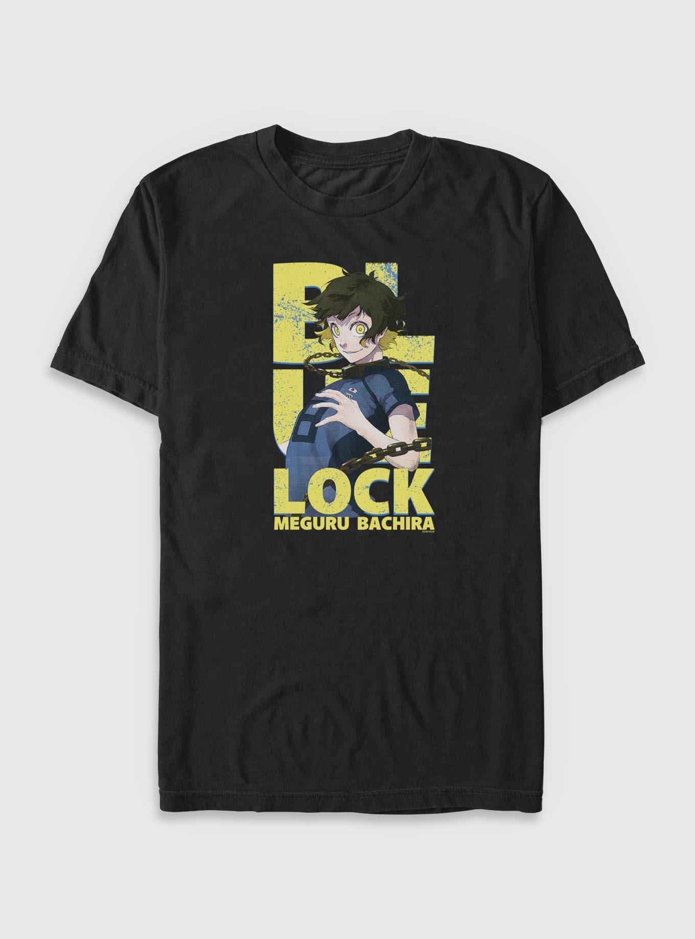 Blue Lock Meguru Bachira Big & Tall T-Shirt - BLACK | BoxLunch