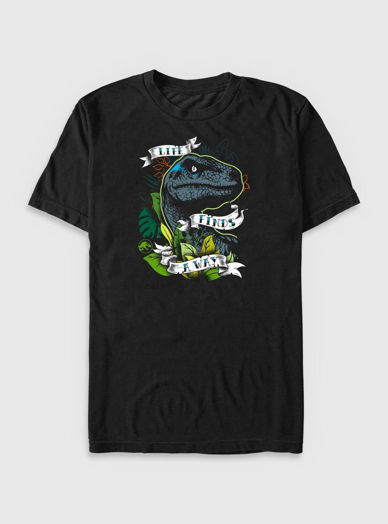 Jurassic Park Raptor Palm Trees Big & Tall T-Shirt, , hi-res