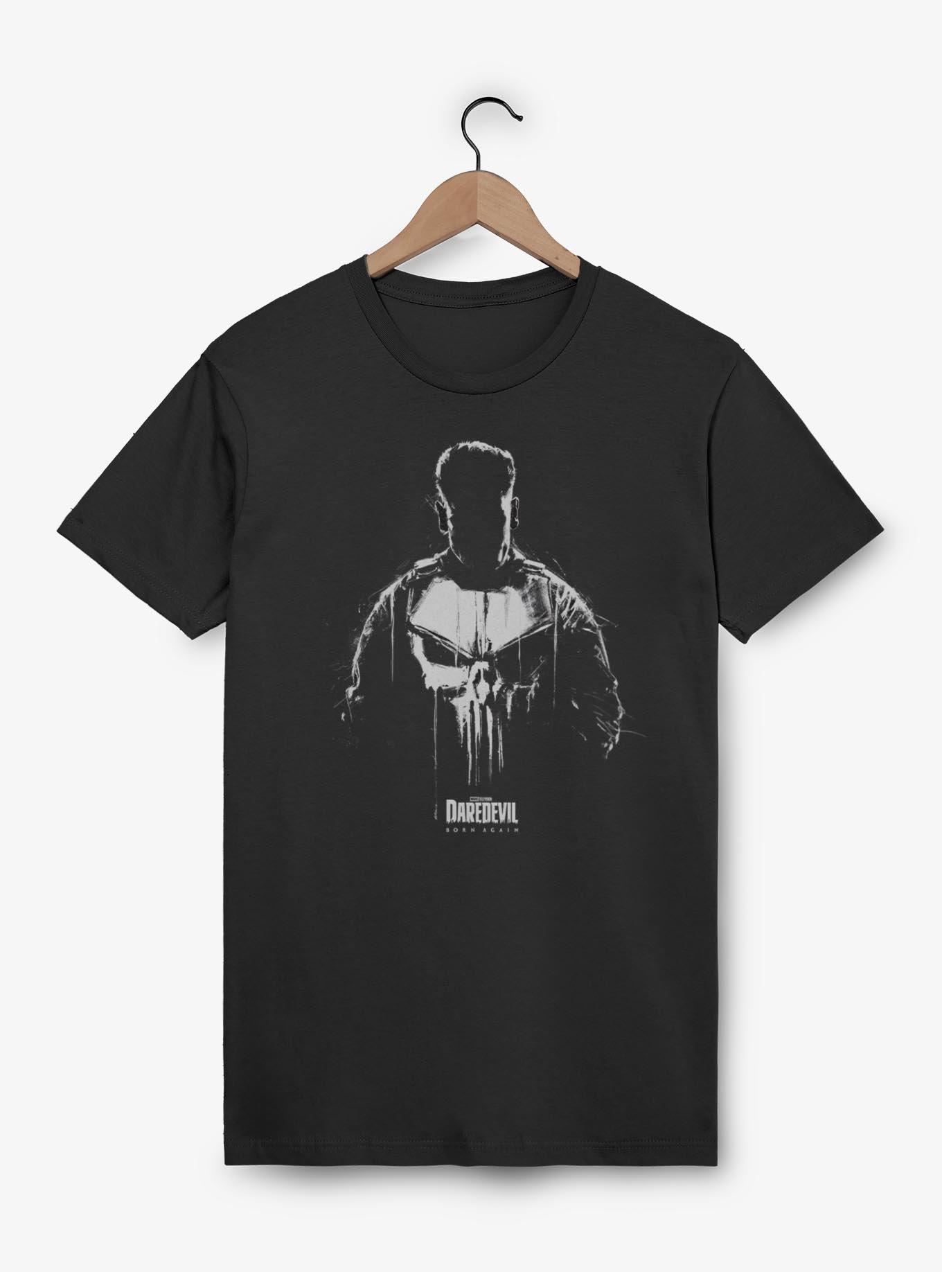Marvel Daredevil: Born Again The Punisher In Shadows T-Shirt, , hi-res